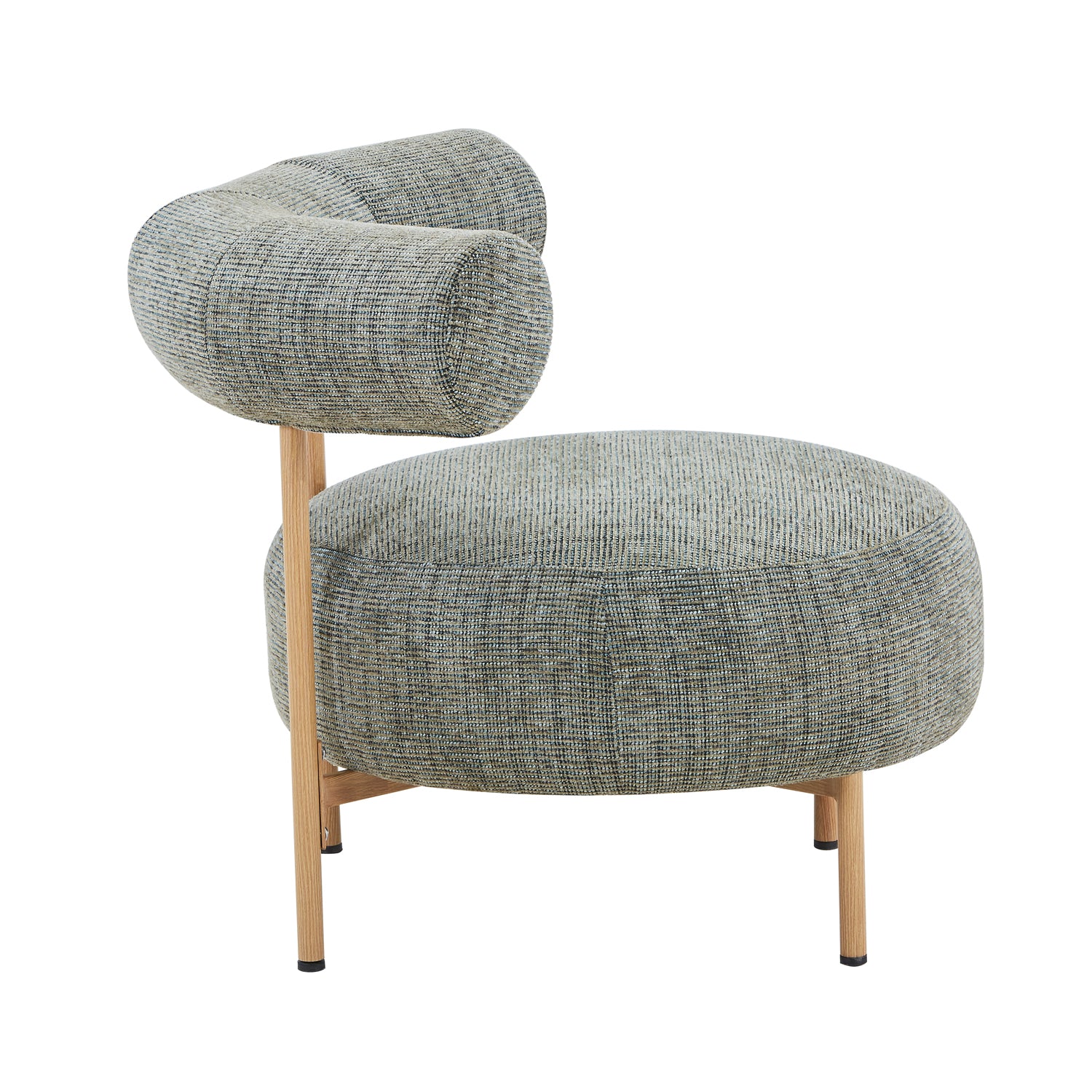 Poltrona Rio Lino Verde, Natural