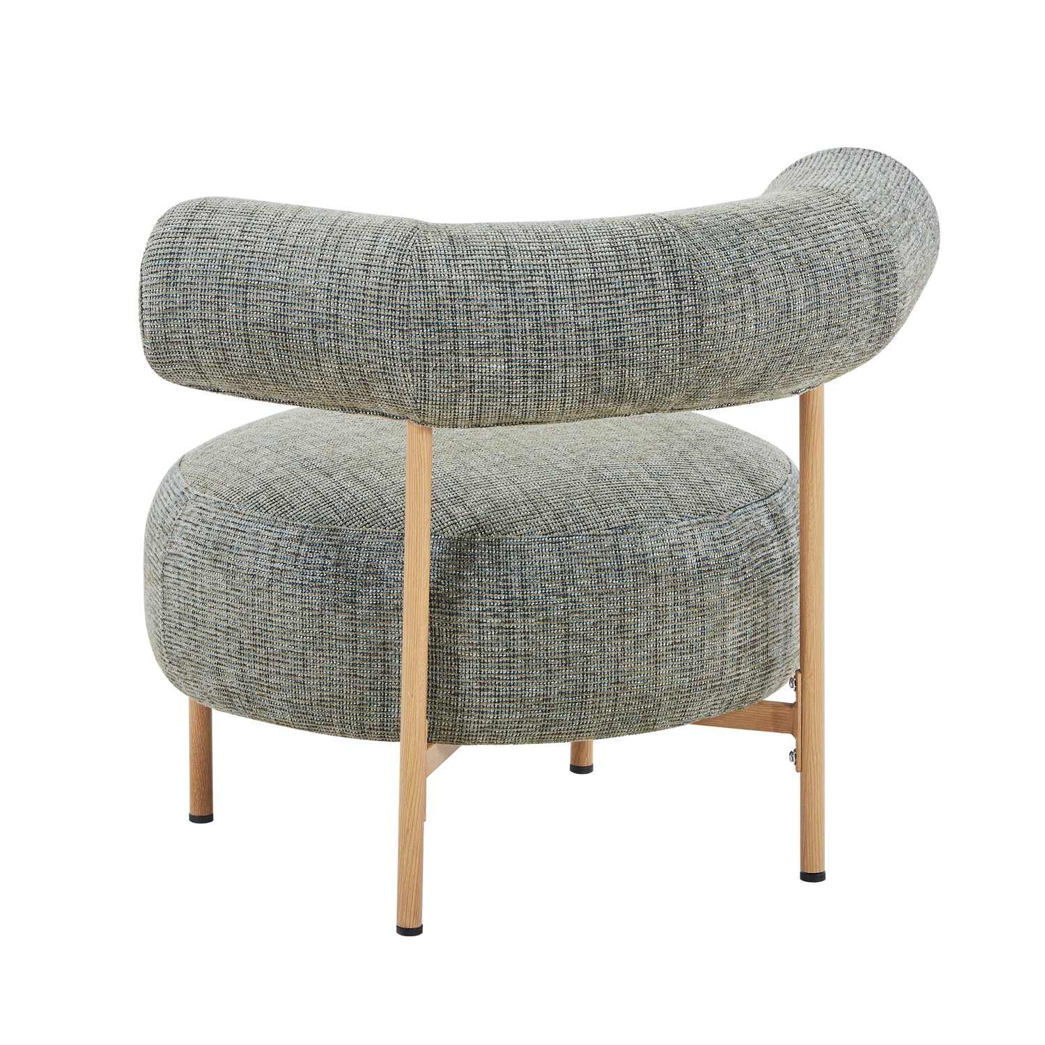 Poltrona Rio Lino Verde, Natural