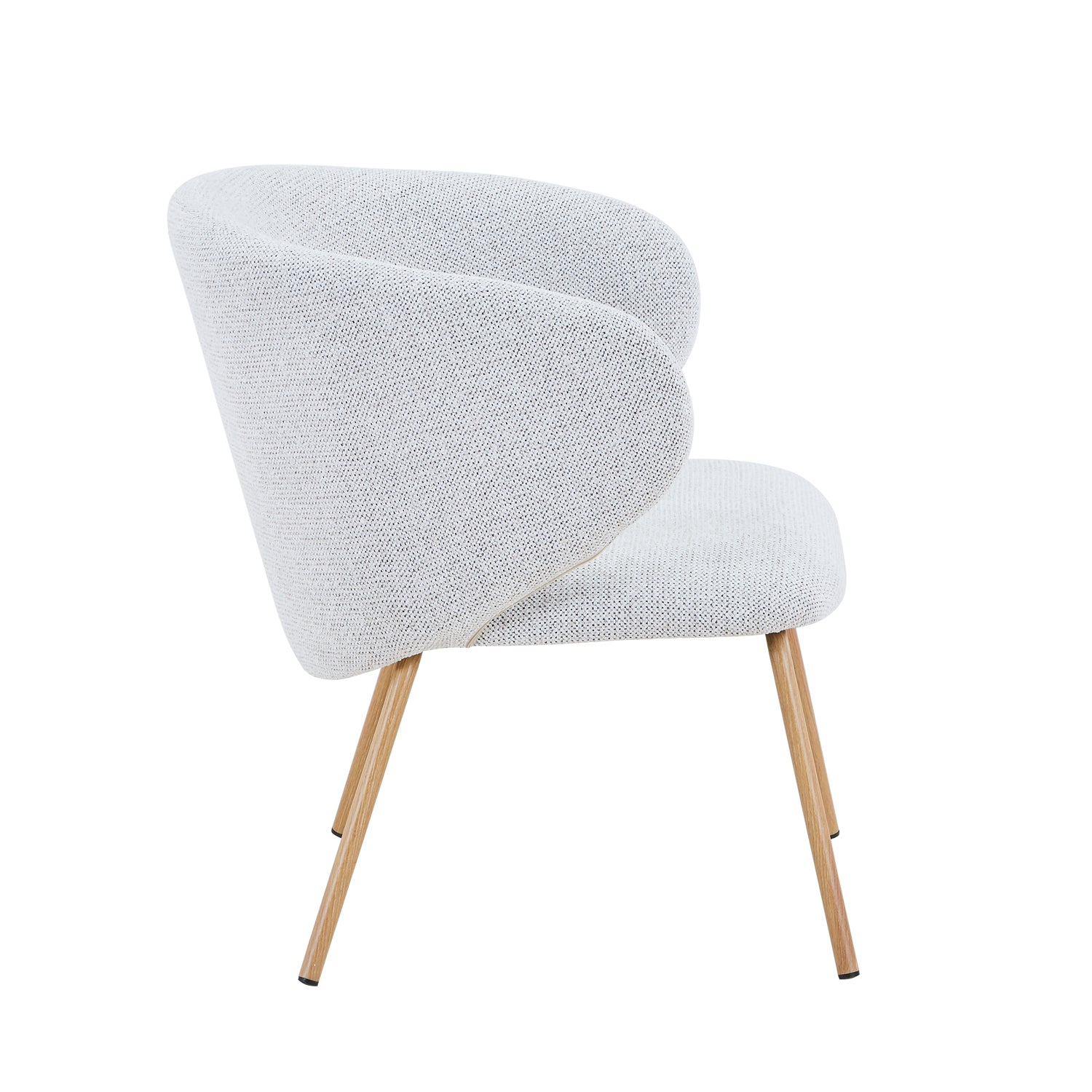 Poltrona Ginna Lino Crudo, Natural