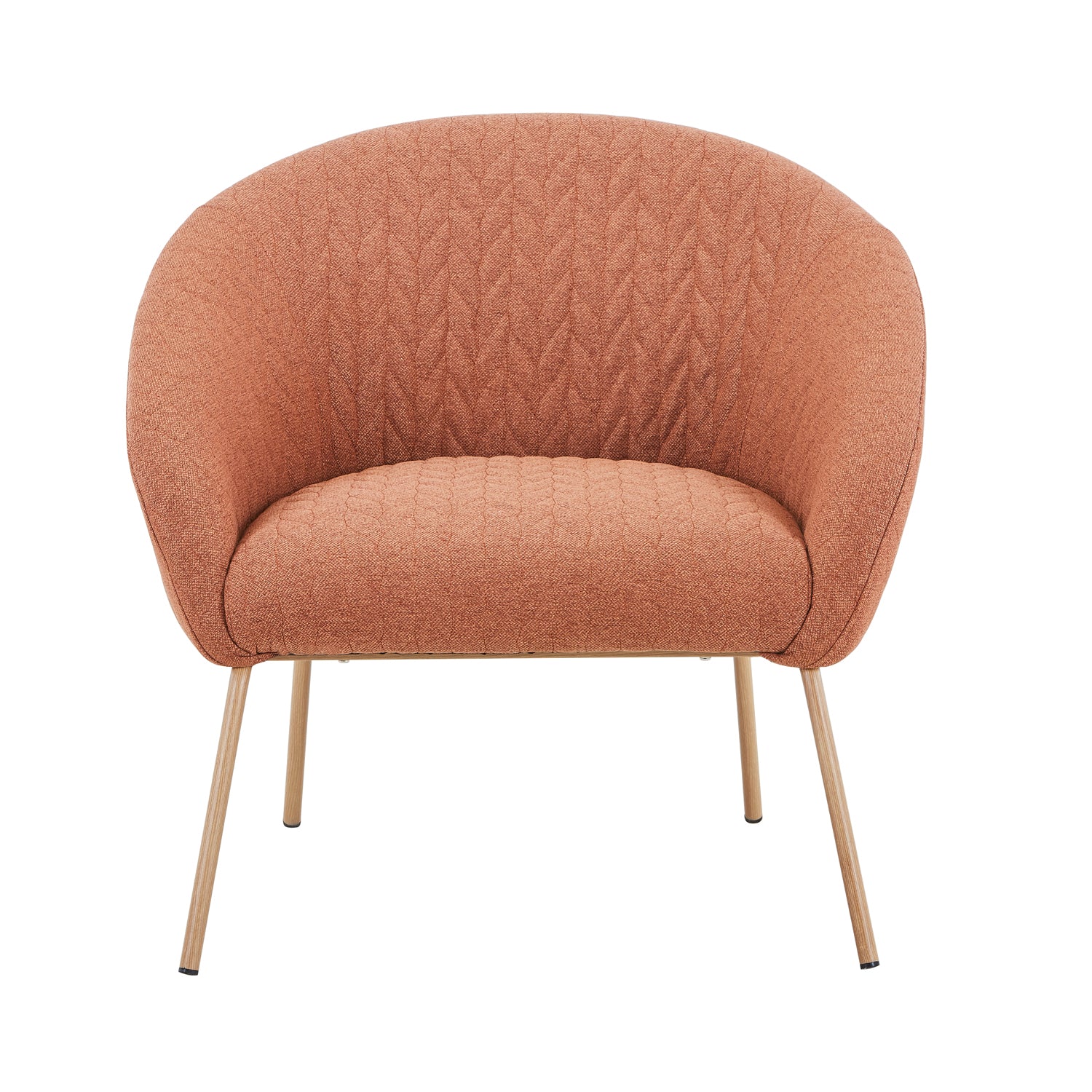 Poltrona Saray Lino Naranja, Natural