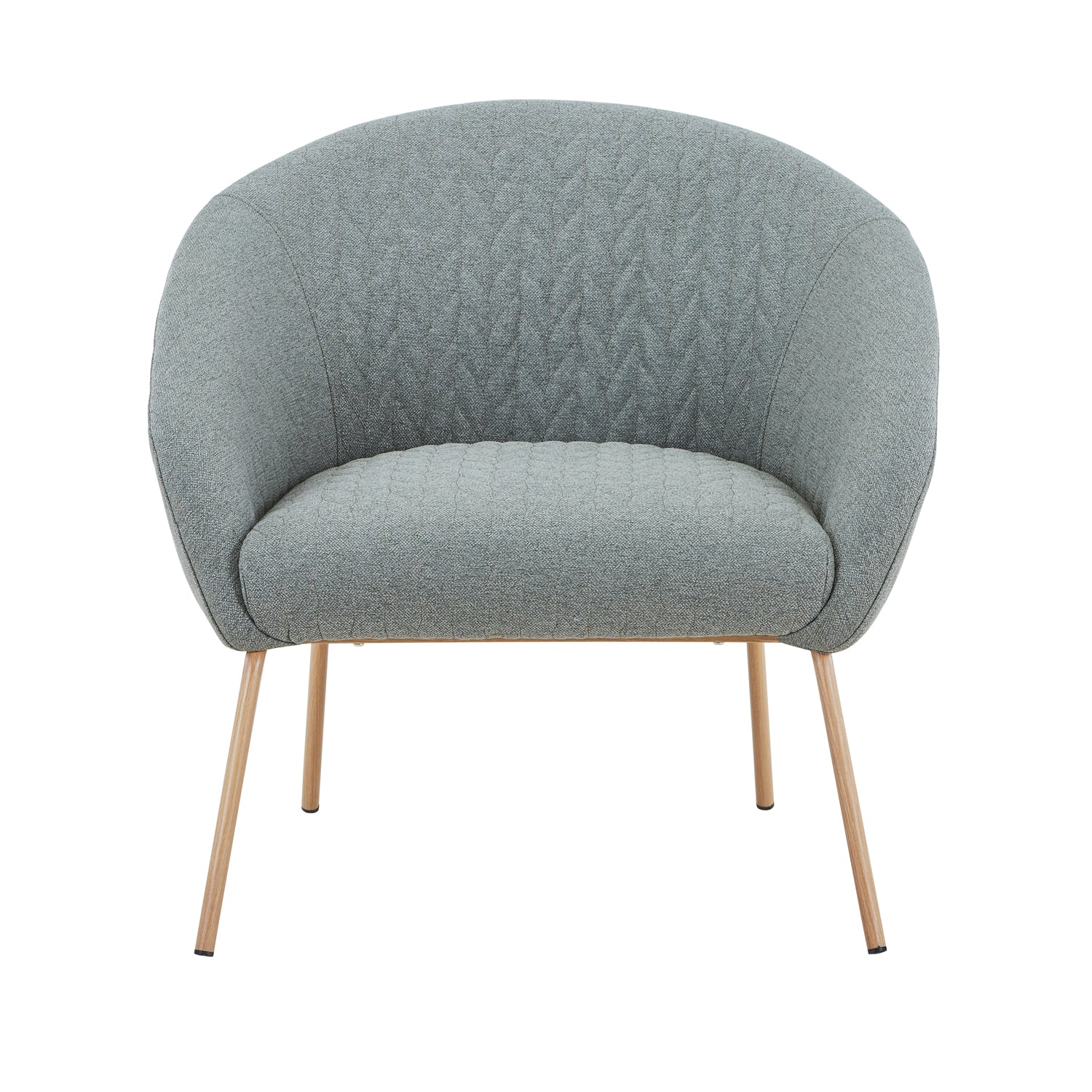 Poltrona Saray Lino Verde, Natural
