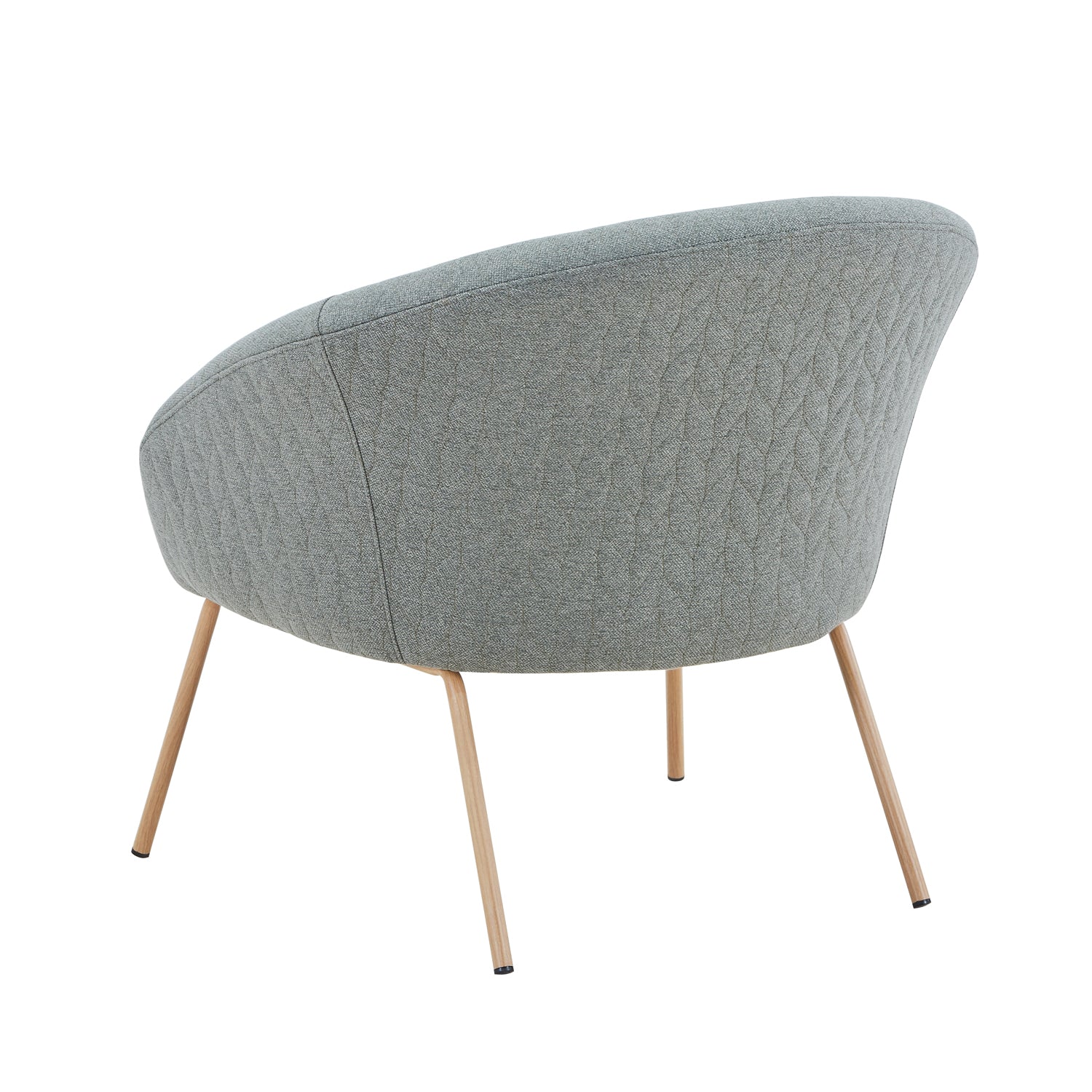 Poltrona Saray Lino Verde, Natural