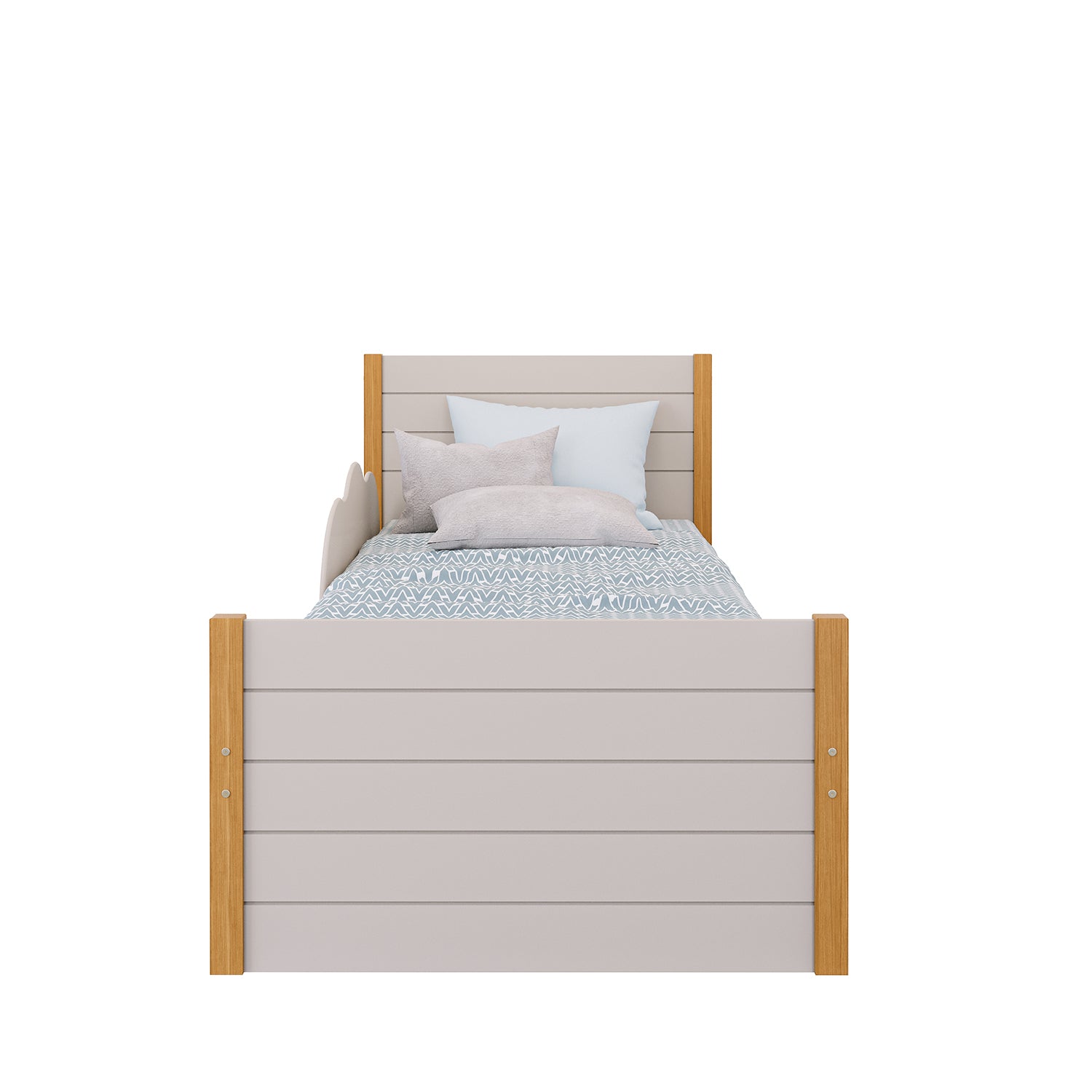 Cama Nido 1.00 Gerry Natural, Off White