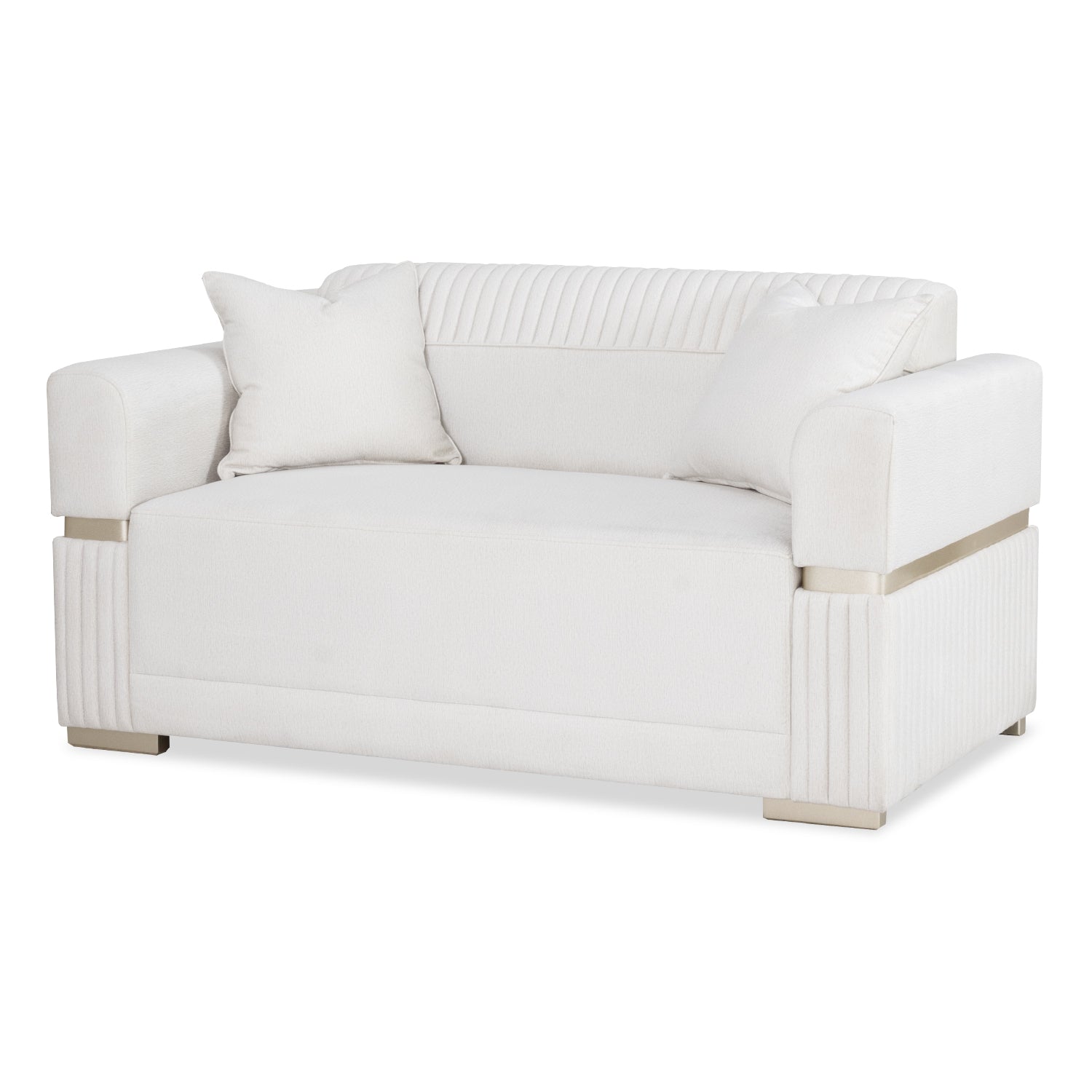 Juego de Sala Dhara Velvet Suprema Sand