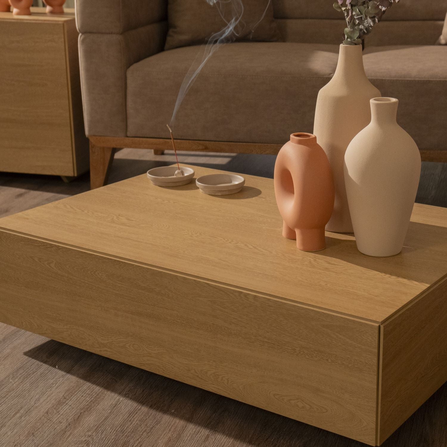 Mesa de Centro Kansas Natural Premium