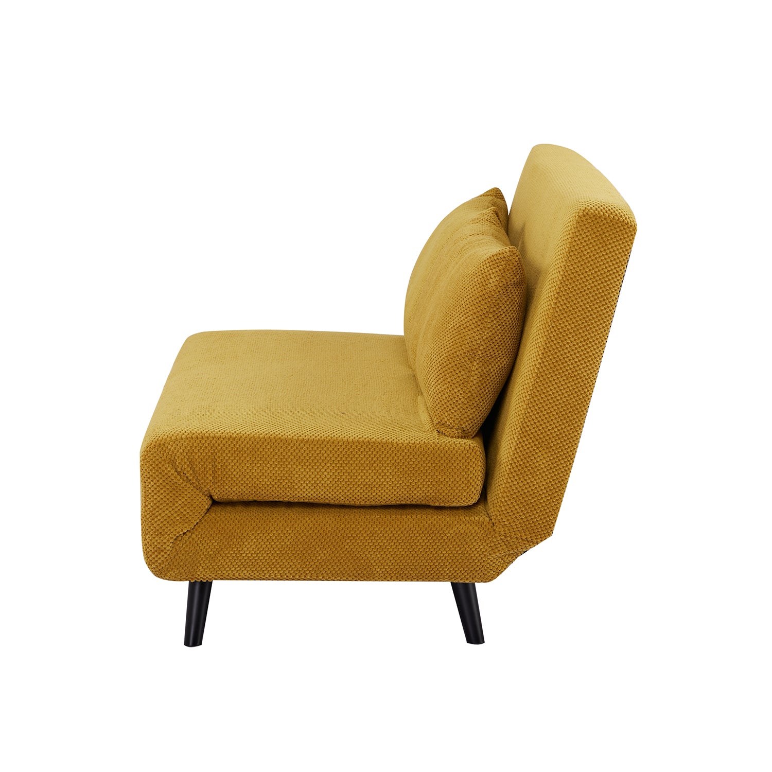 Sofa Cama Full Logan Microfibra Mostaza