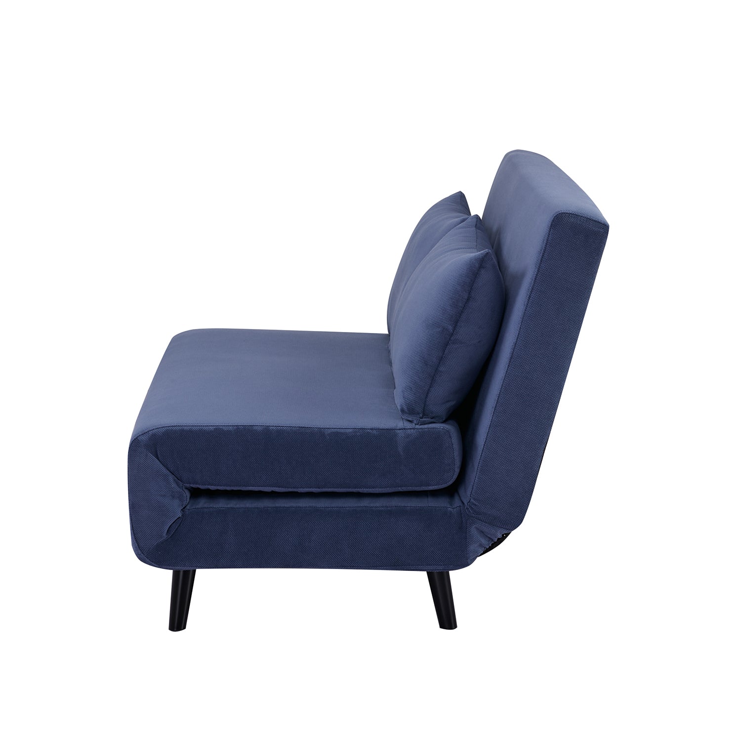 Sofa Cama Full Logan Microfibra Azul