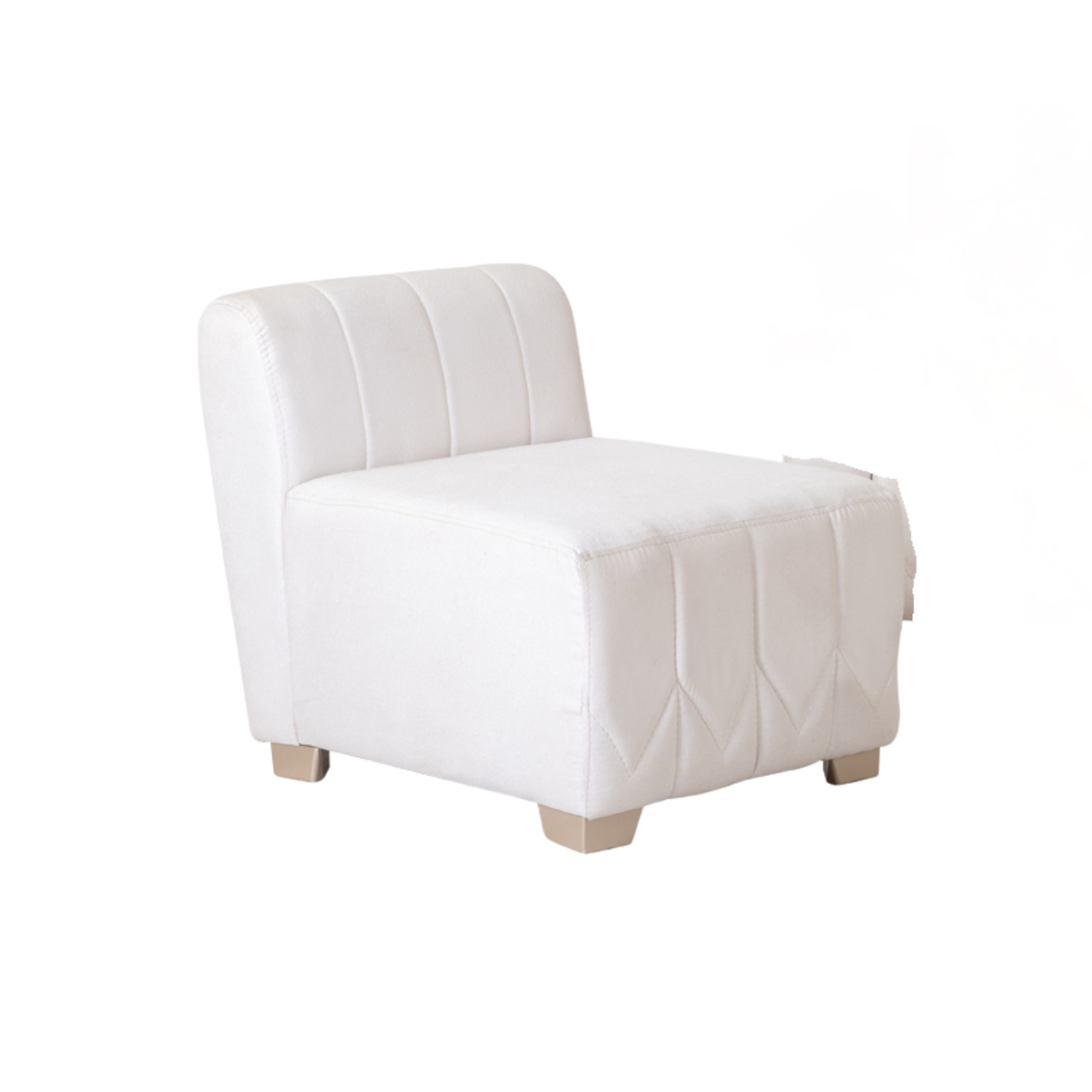 Poltrona Noah Lino Cadiz Crudo, Champaña