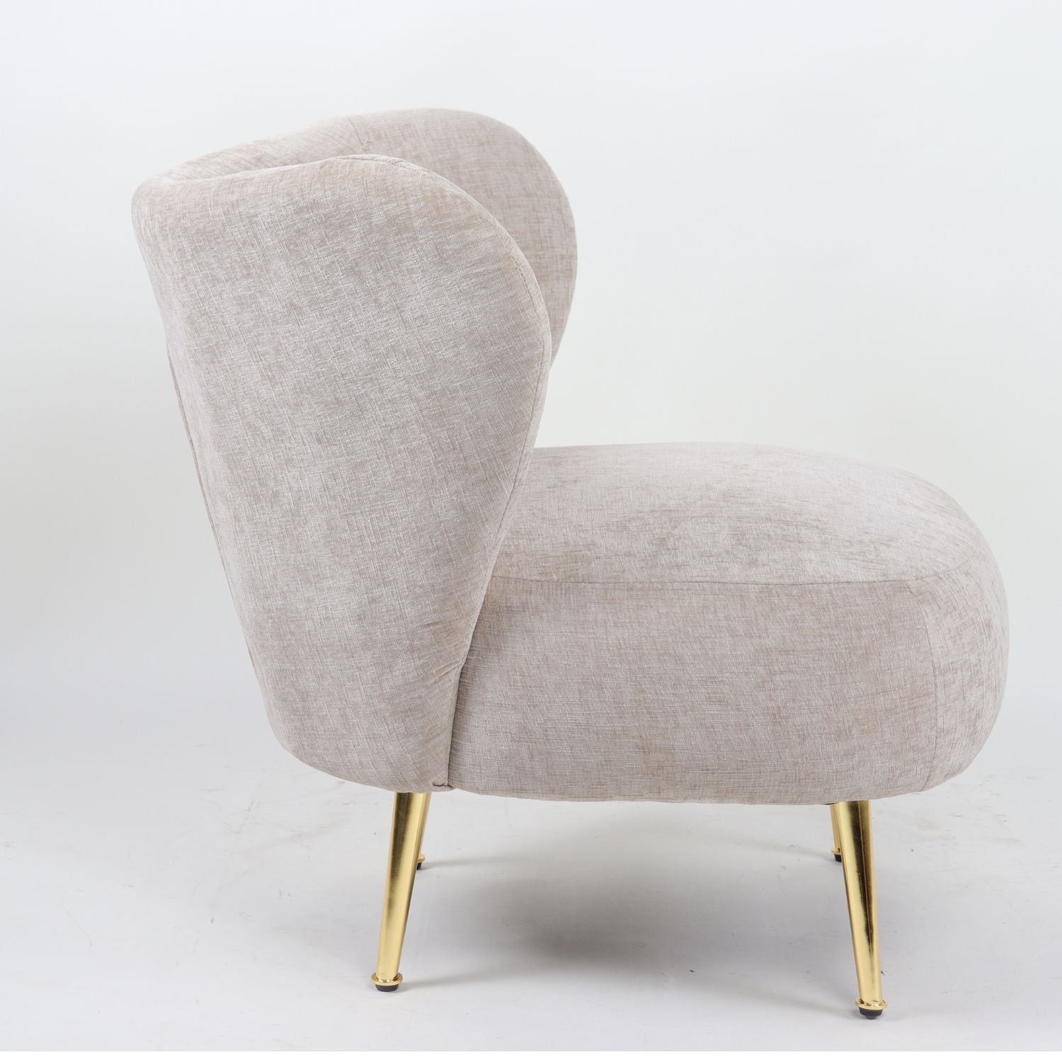 Poltrona Tasha Chenille Beige