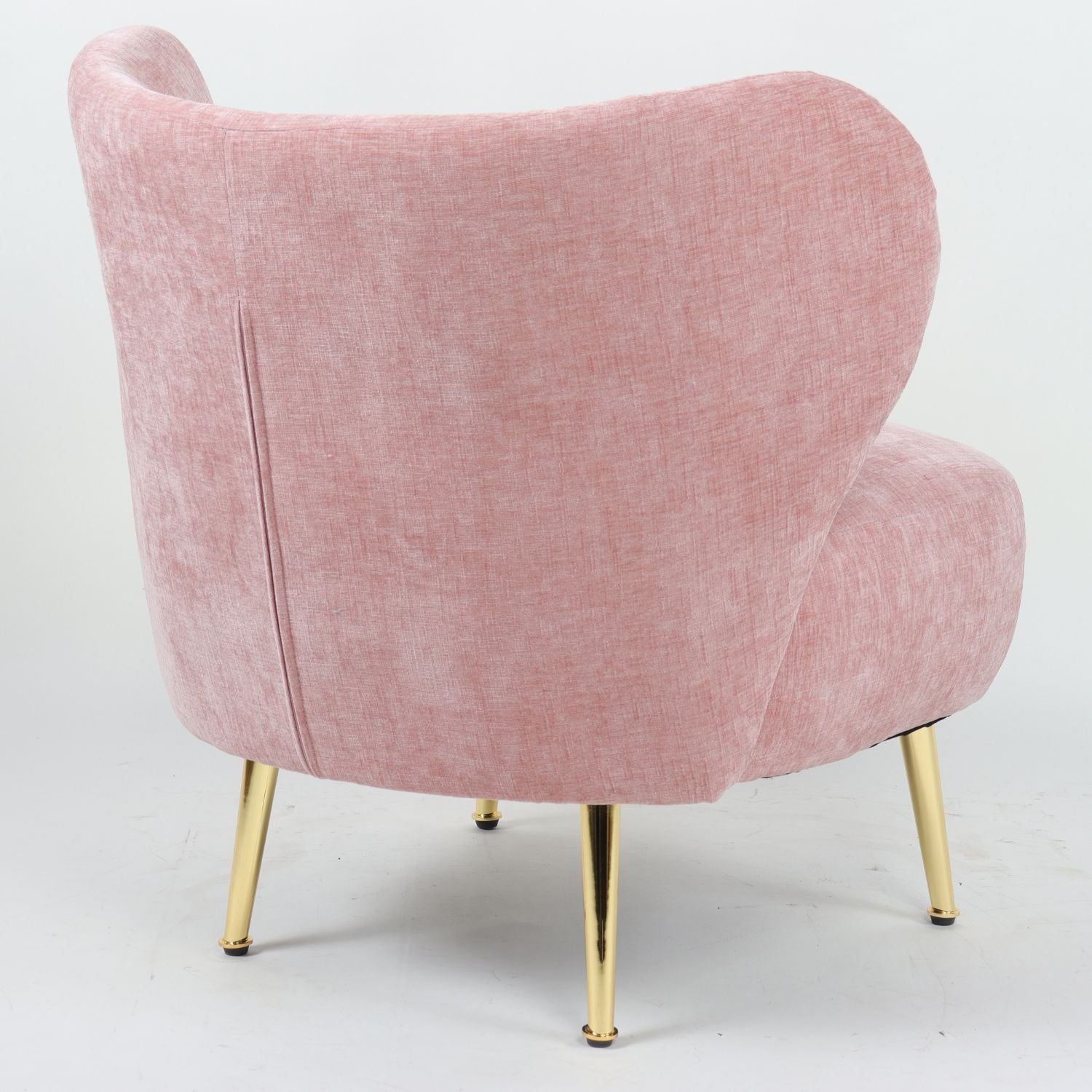 Poltrona Tasha Chenille Rosa