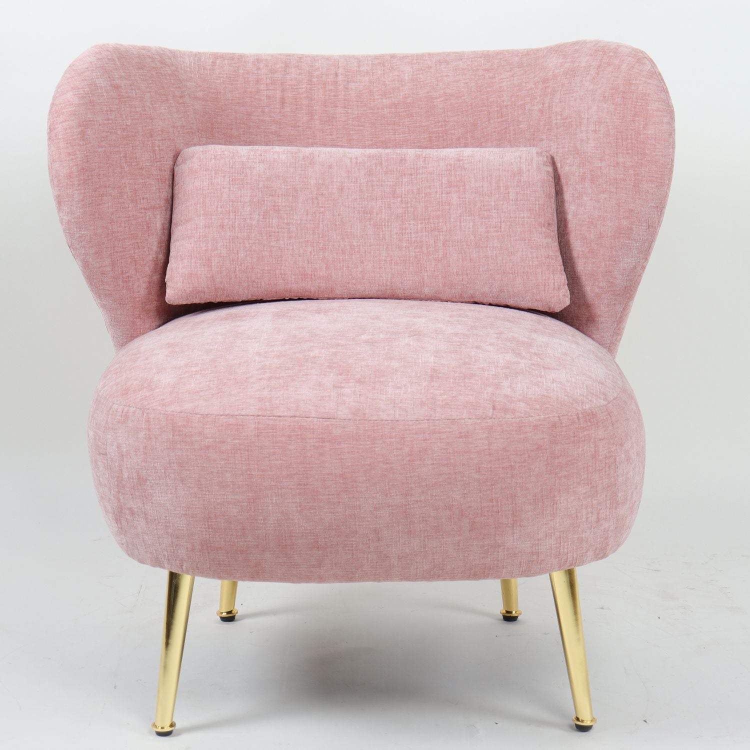 Poltrona Tasha Chenille Rosa