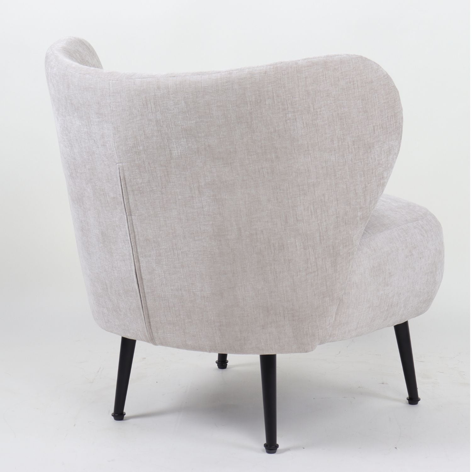 Poltrona Tasha Chenille Plata