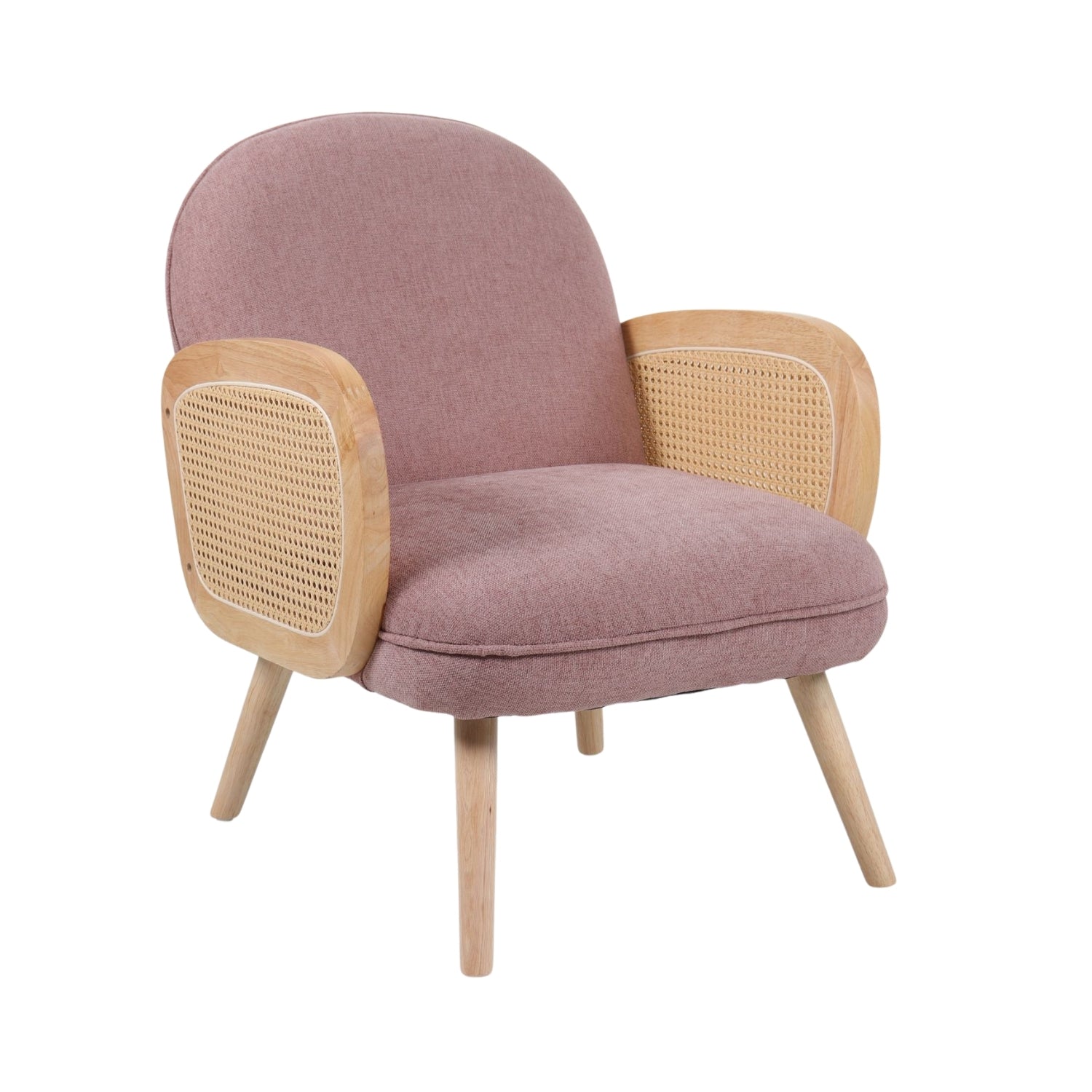 Poltrona Bali Lino Rosa