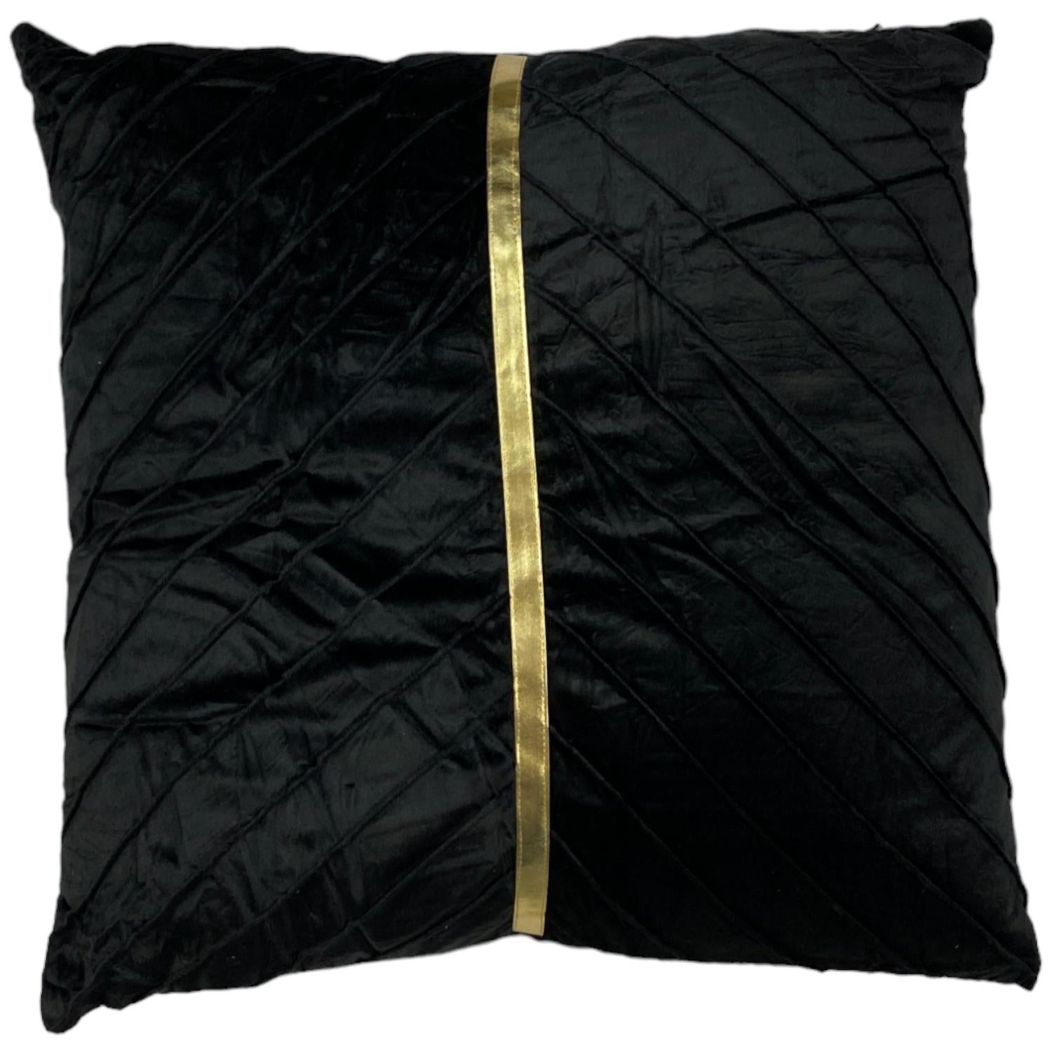 Cojin 50X50Cm Neg Gold F241