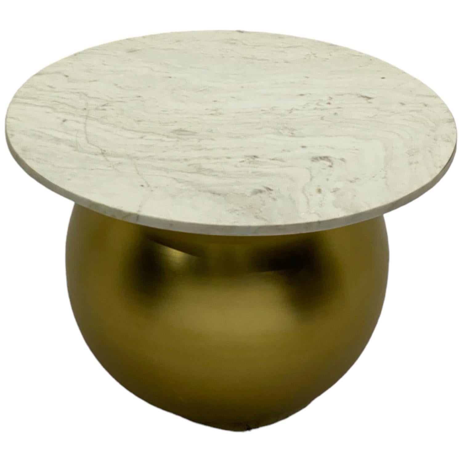 Mesa de Centro 61X43Cm Luxure Gold