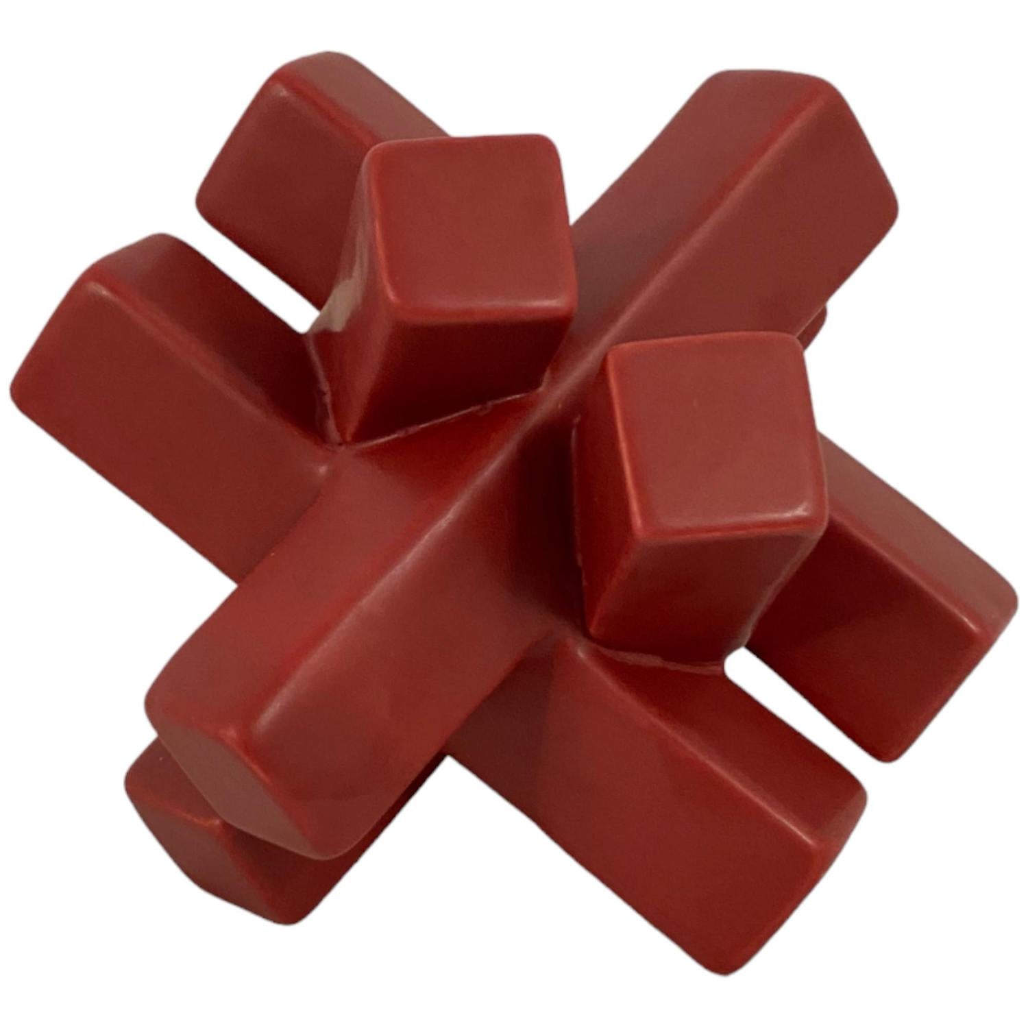 Figura 15X15Cm Rojo Vino Jacks F241