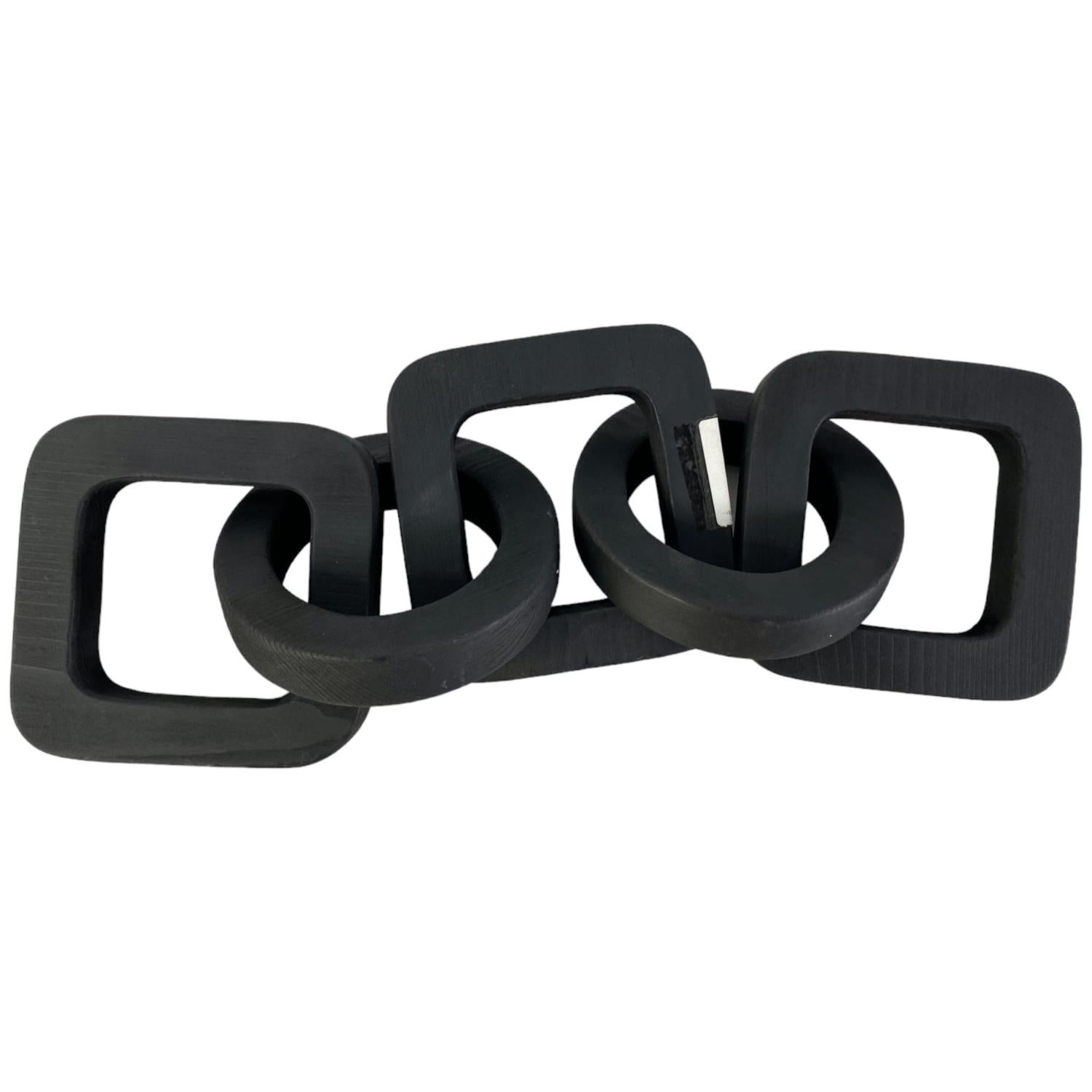 Figura 38X12Cm Negro Cadena F241