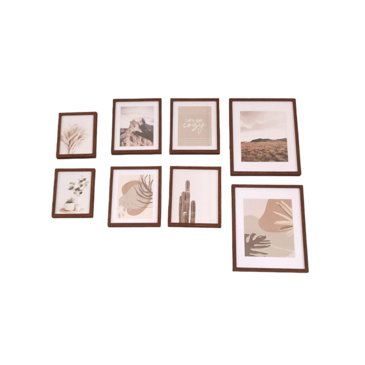 Portaretrato 29X37Cm Natural Setx8 B F241