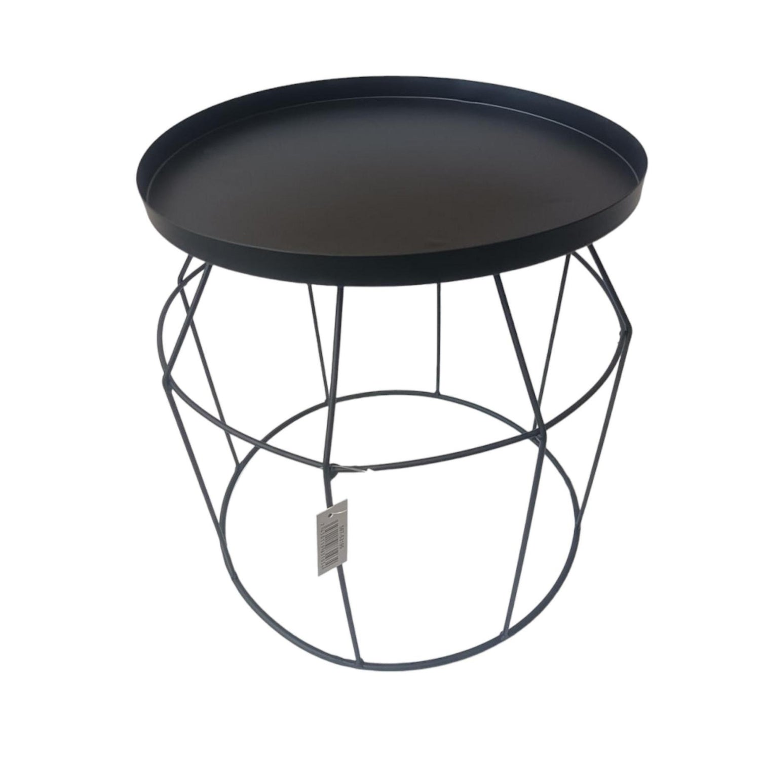 Mesa Auxiliar Abel 30X30X32Cm Neg F241