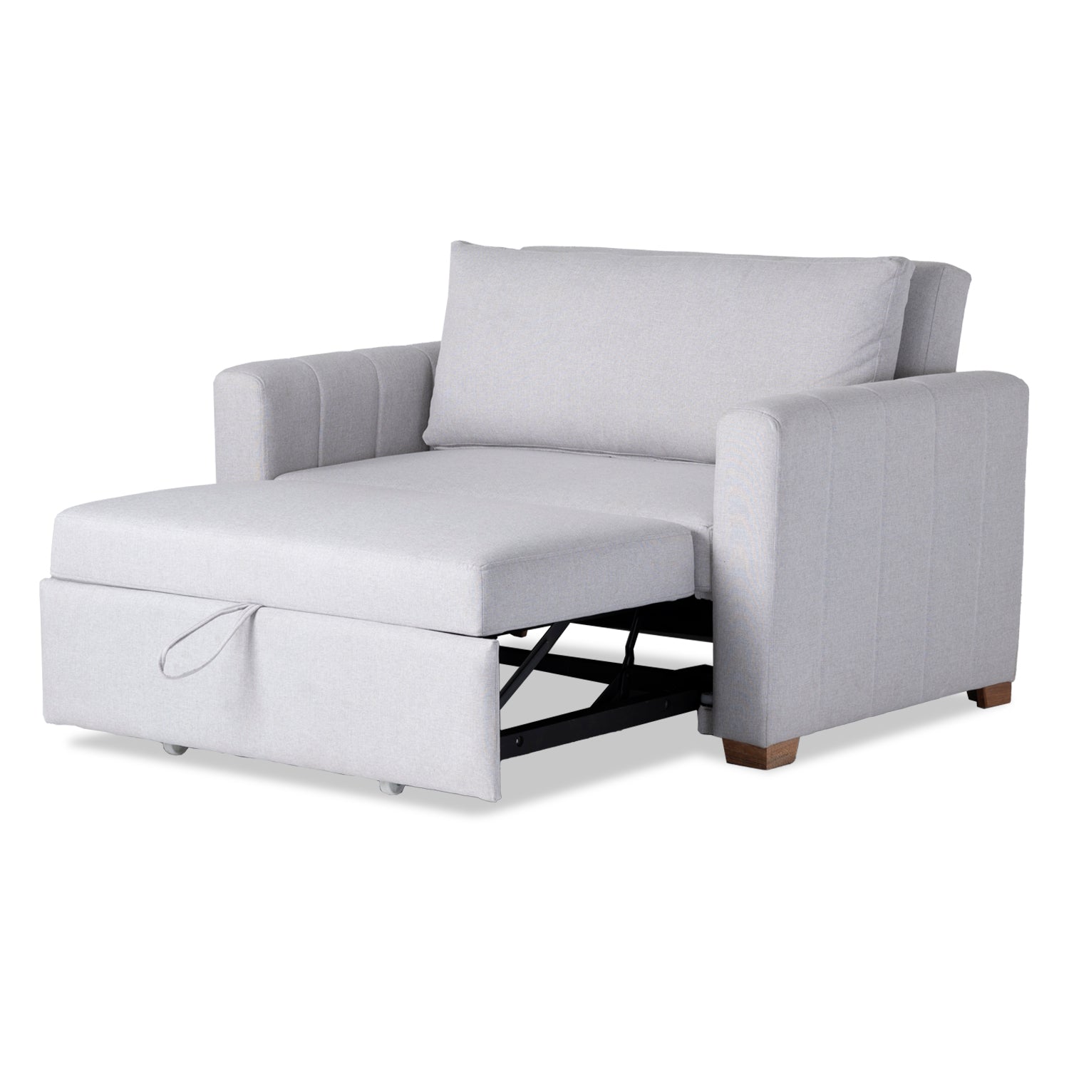 Sofá Cama Amatista Lino Klap Plata