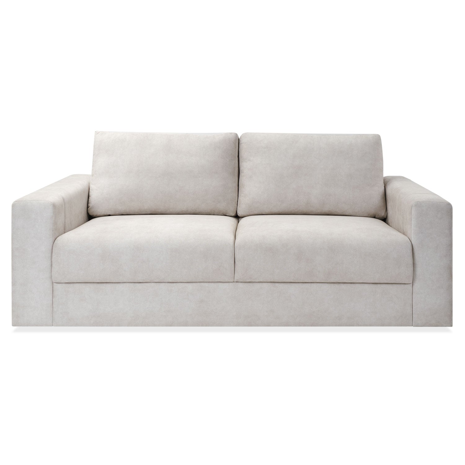 Sofá 3 Puestos Sevilla  Velvet Zarem Ivory, Champaña