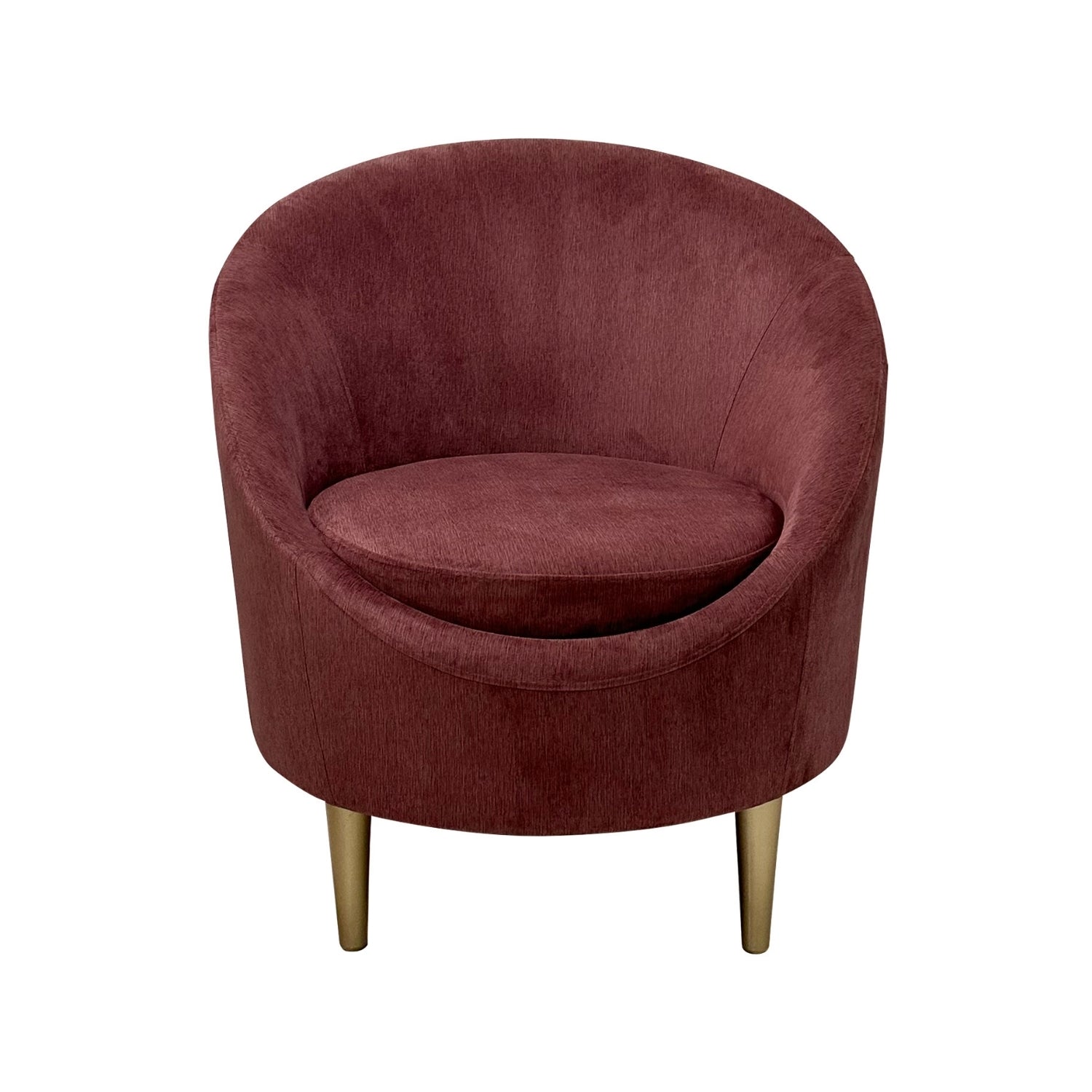 Poltrona Omega Velvet Van Gogh Vino