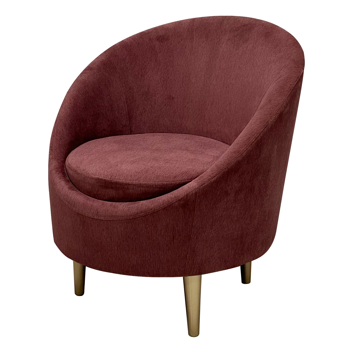 Poltrona Omega Velvet Van Gogh Vino