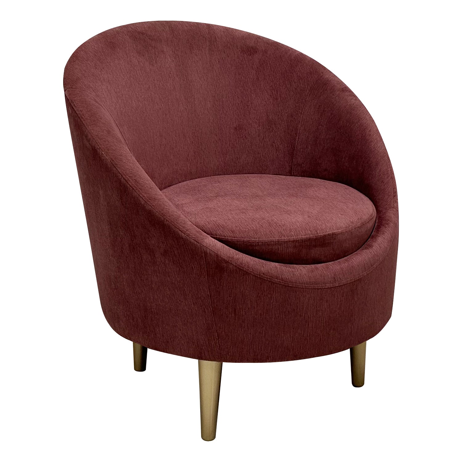 Poltrona Omega Velvet Van Gogh Vino