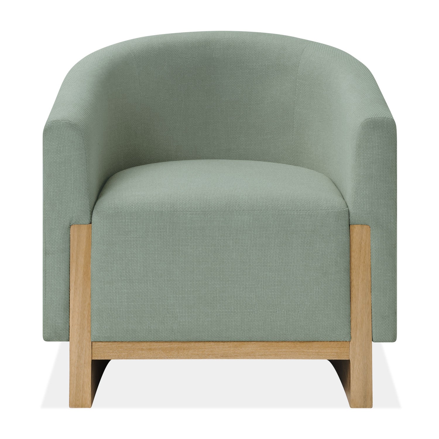 Poltrona Capri Lino Menta, Natural