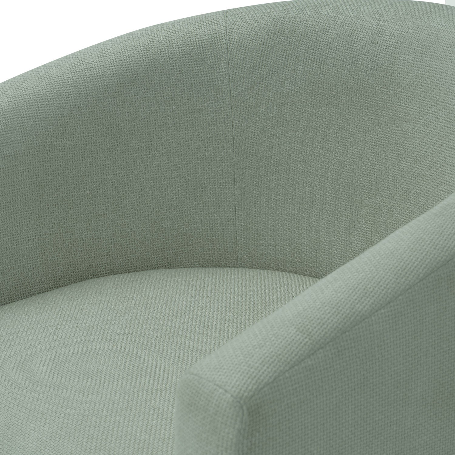 Poltrona Capri Lino Menta, Natural