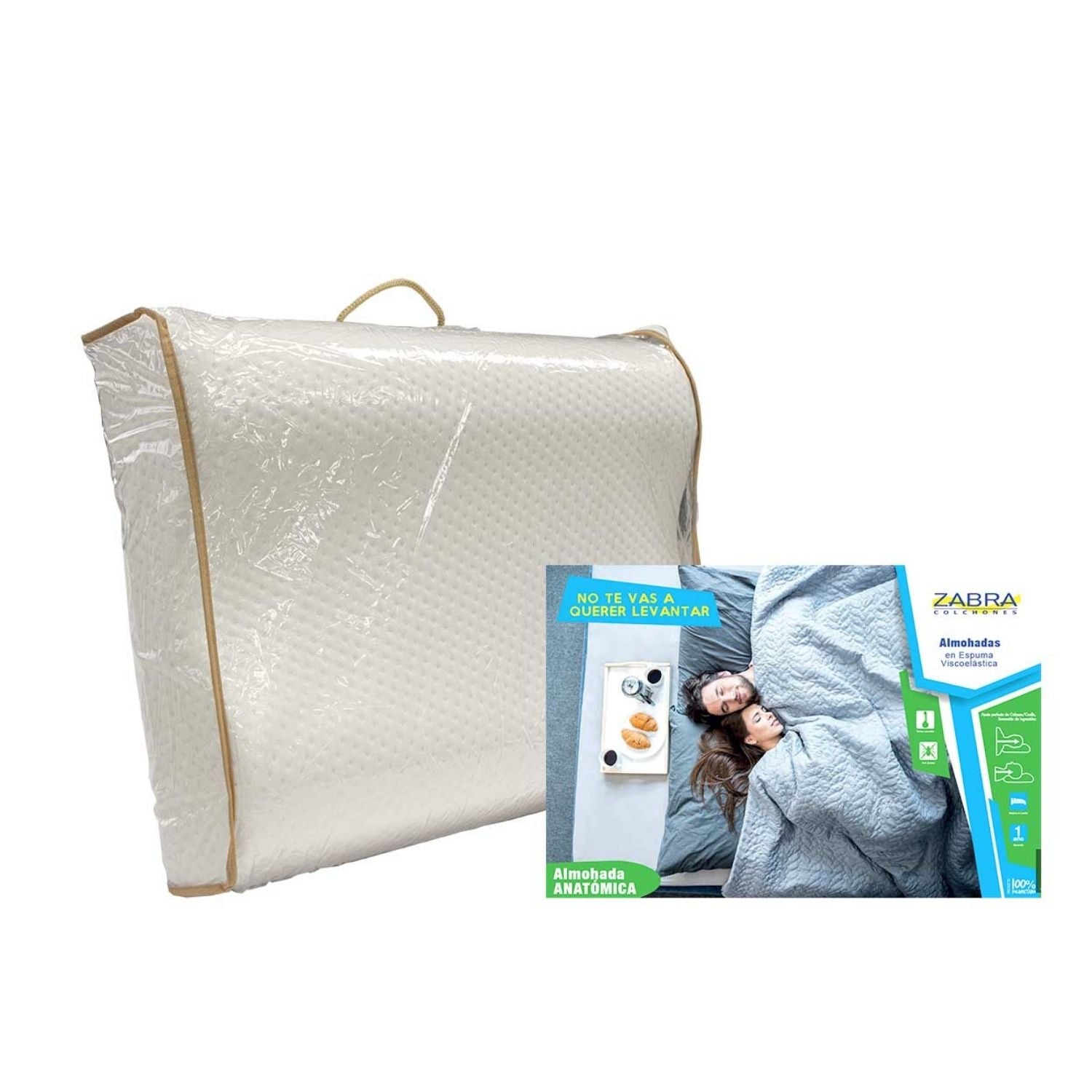 Almohada Viscoelástica Anatómica New