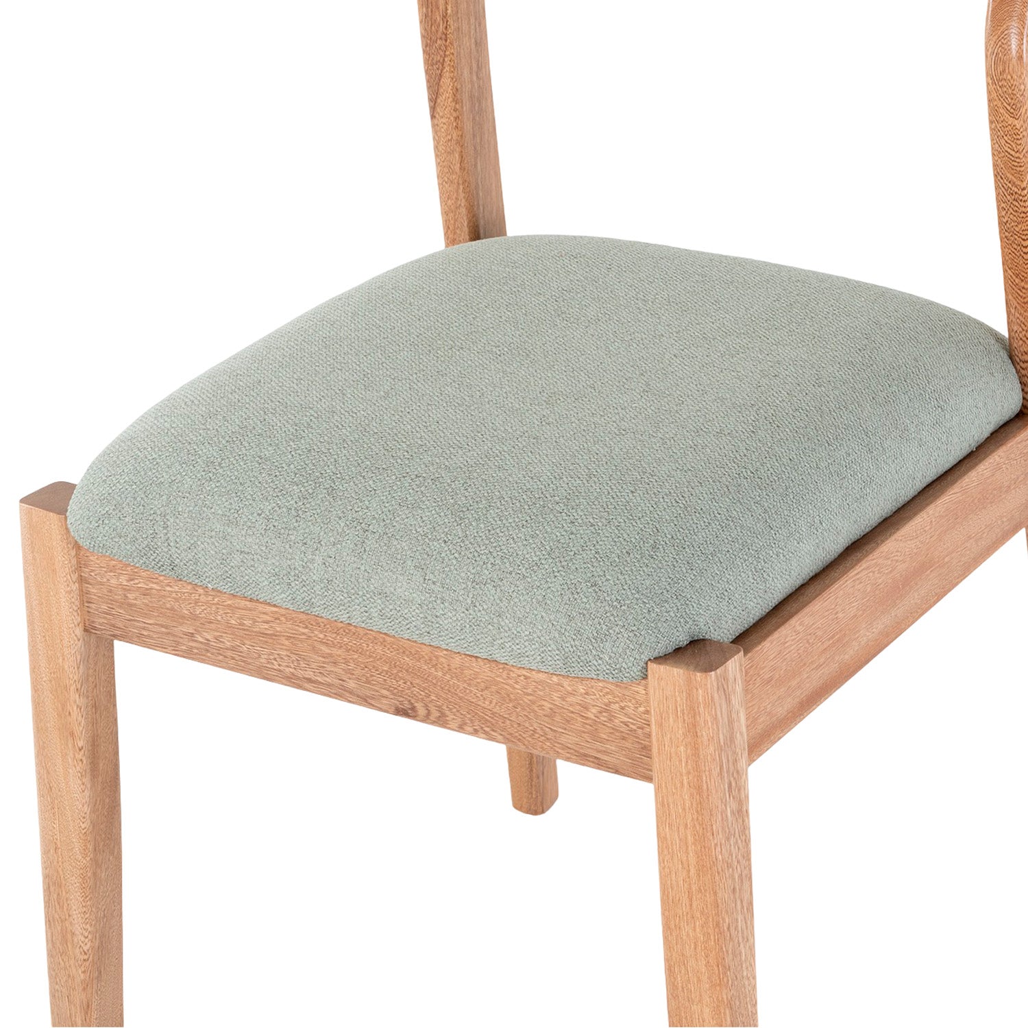 Comedor 6 Puestos Dalton Lino Verona Verde, Natural