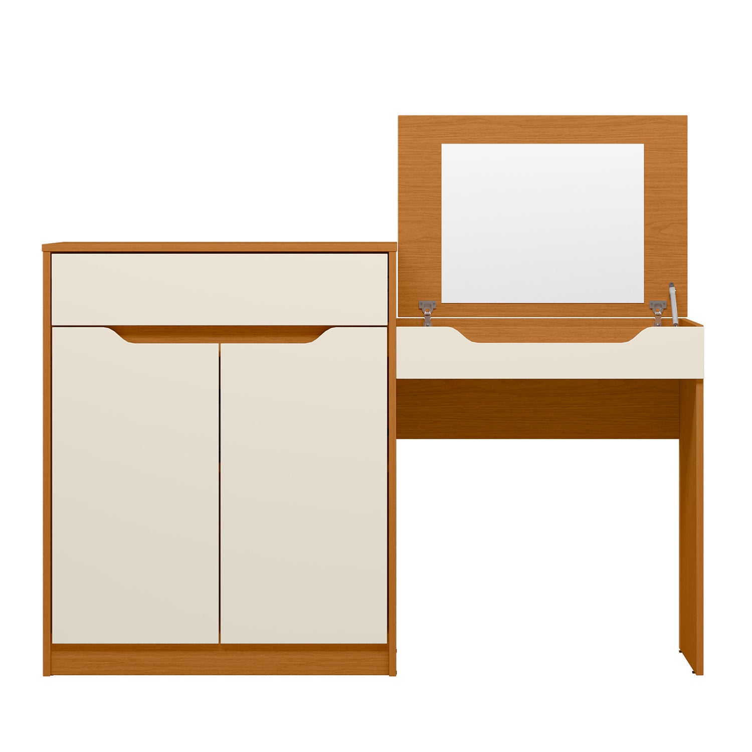 Tocador Falcon Off White, Natural