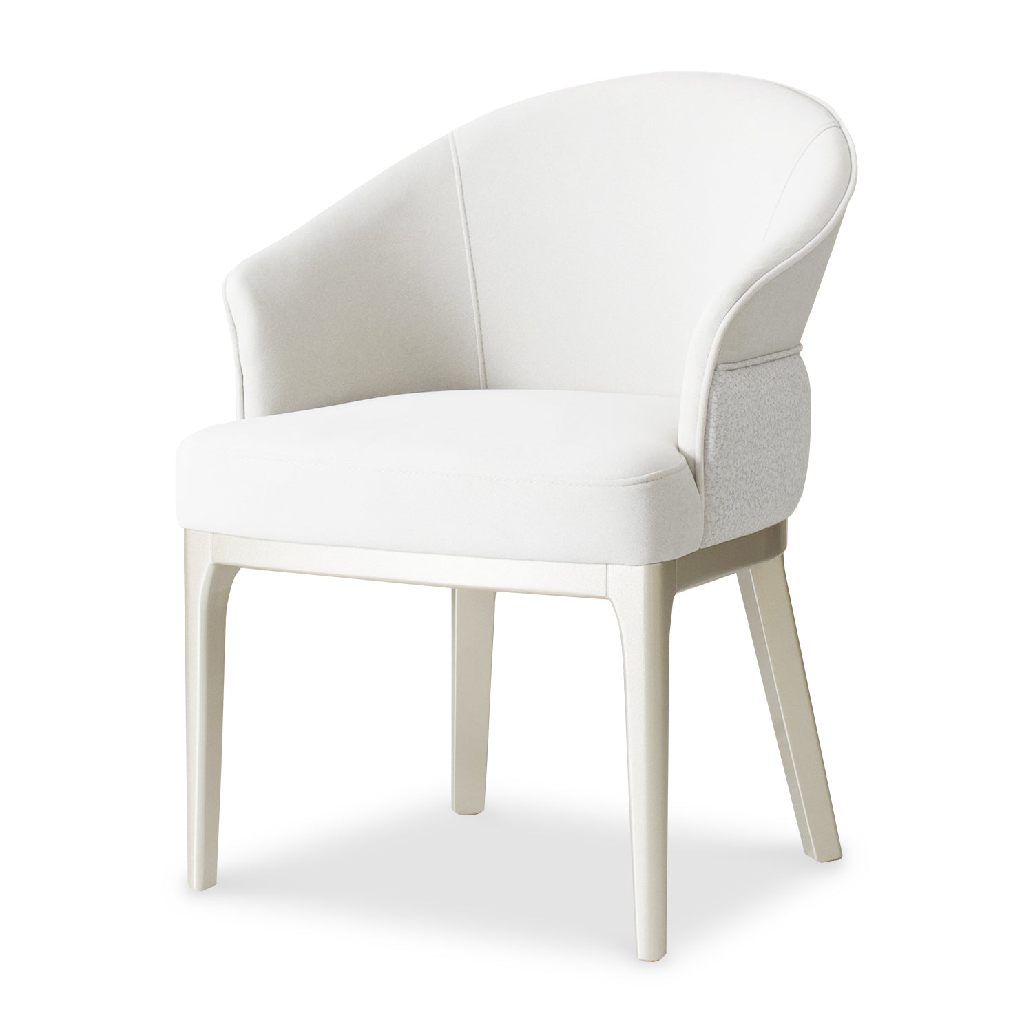 Comedor 6 Puestos Toscana Velvet Siena Marfil, Champaña, Off White