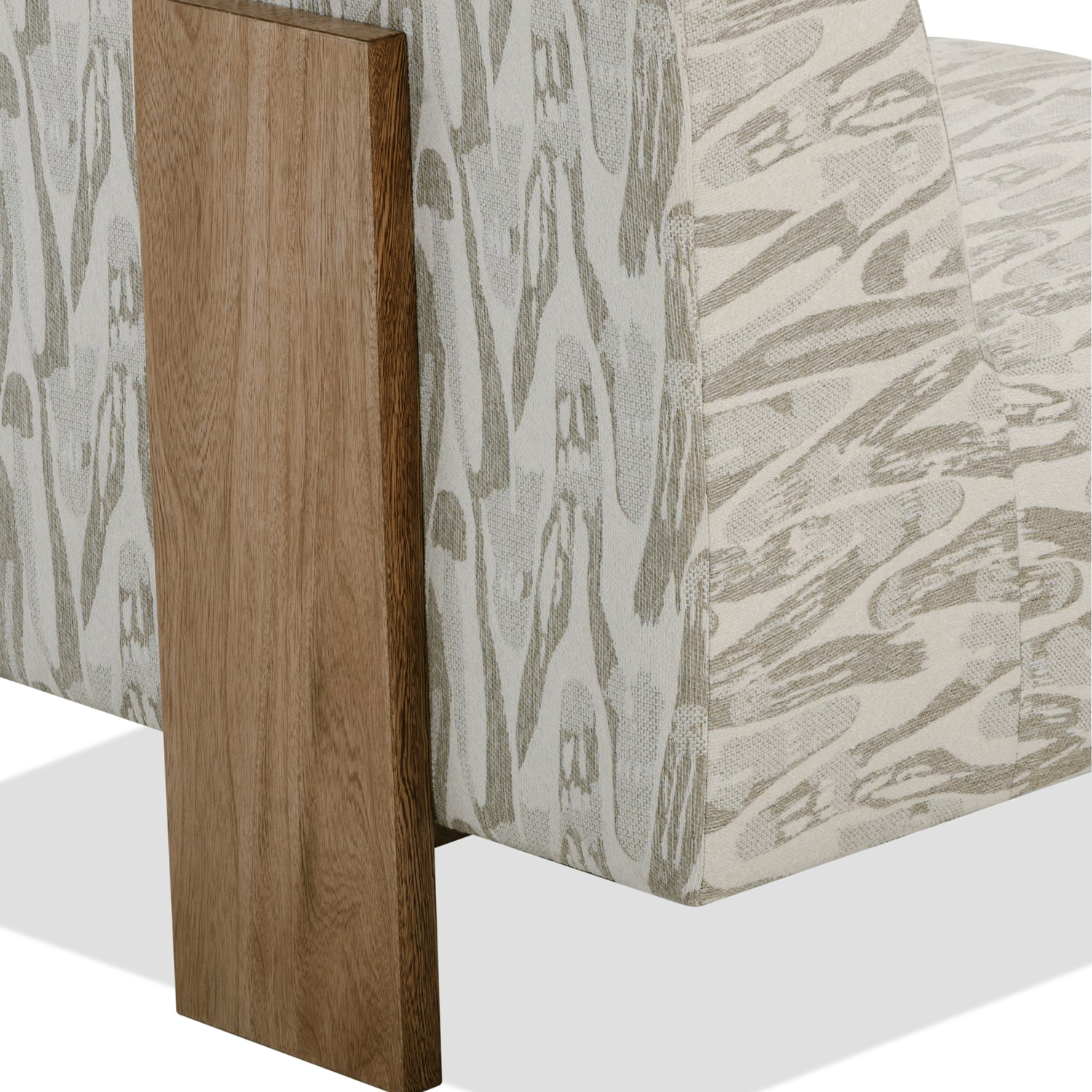 Poltrona Denver Jacquard Arena, Natural