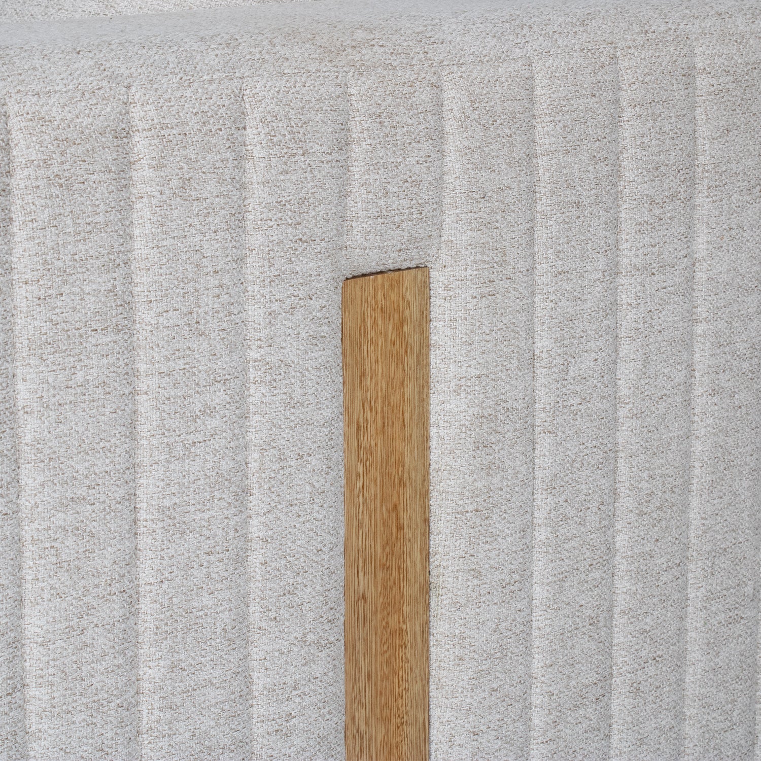 Sofá 2 Puestos Victoria Lino Verona Beige, Natural