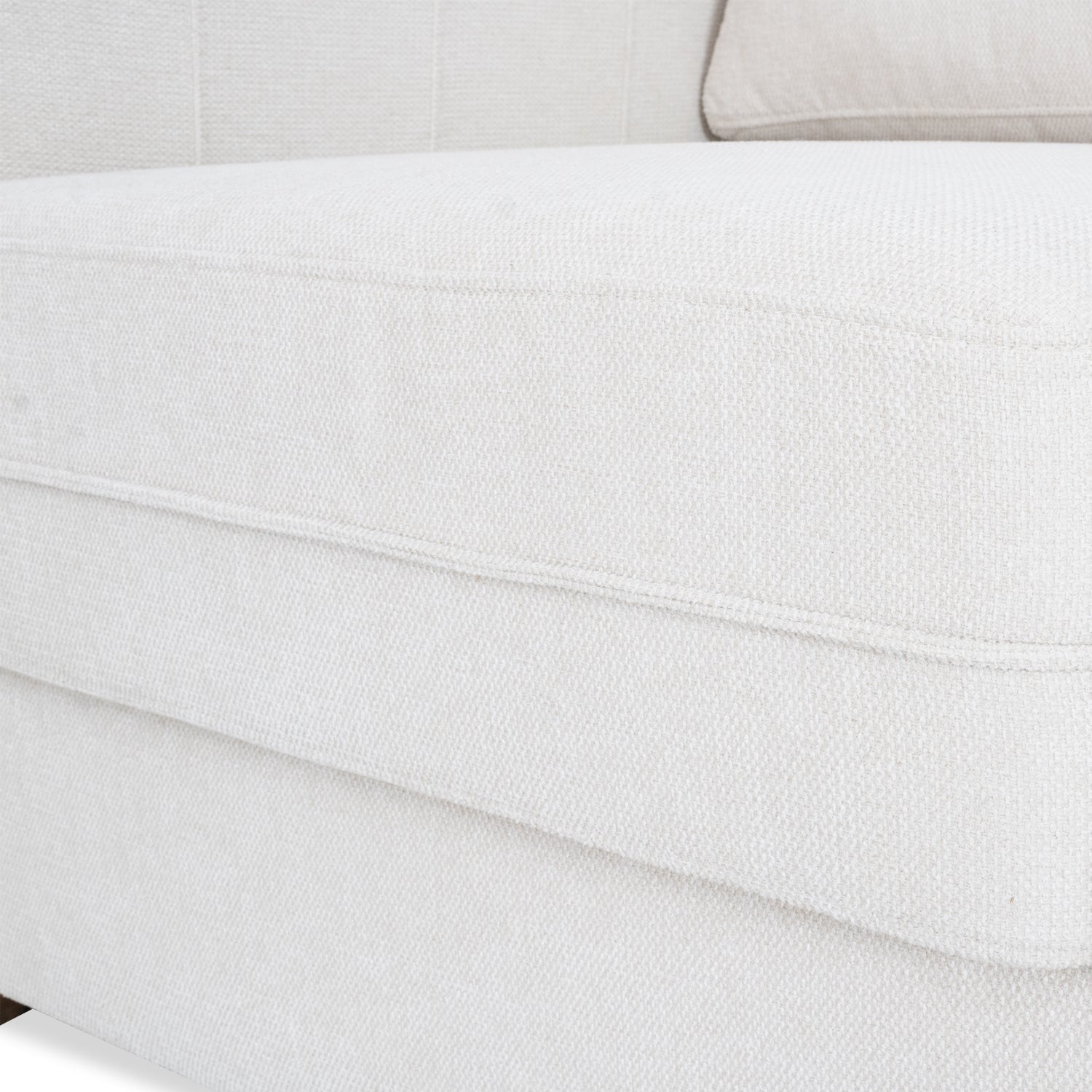 Sofá en L Ivory Lino York Home 1630 Beige, Natural 2.20 mts