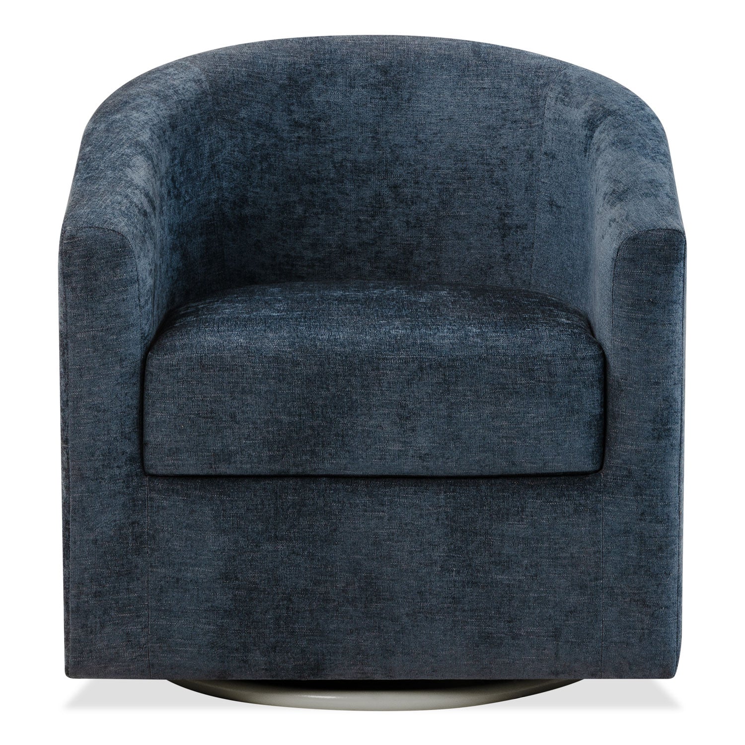 Poltrona Turin Microfibra Azul, Giratoria