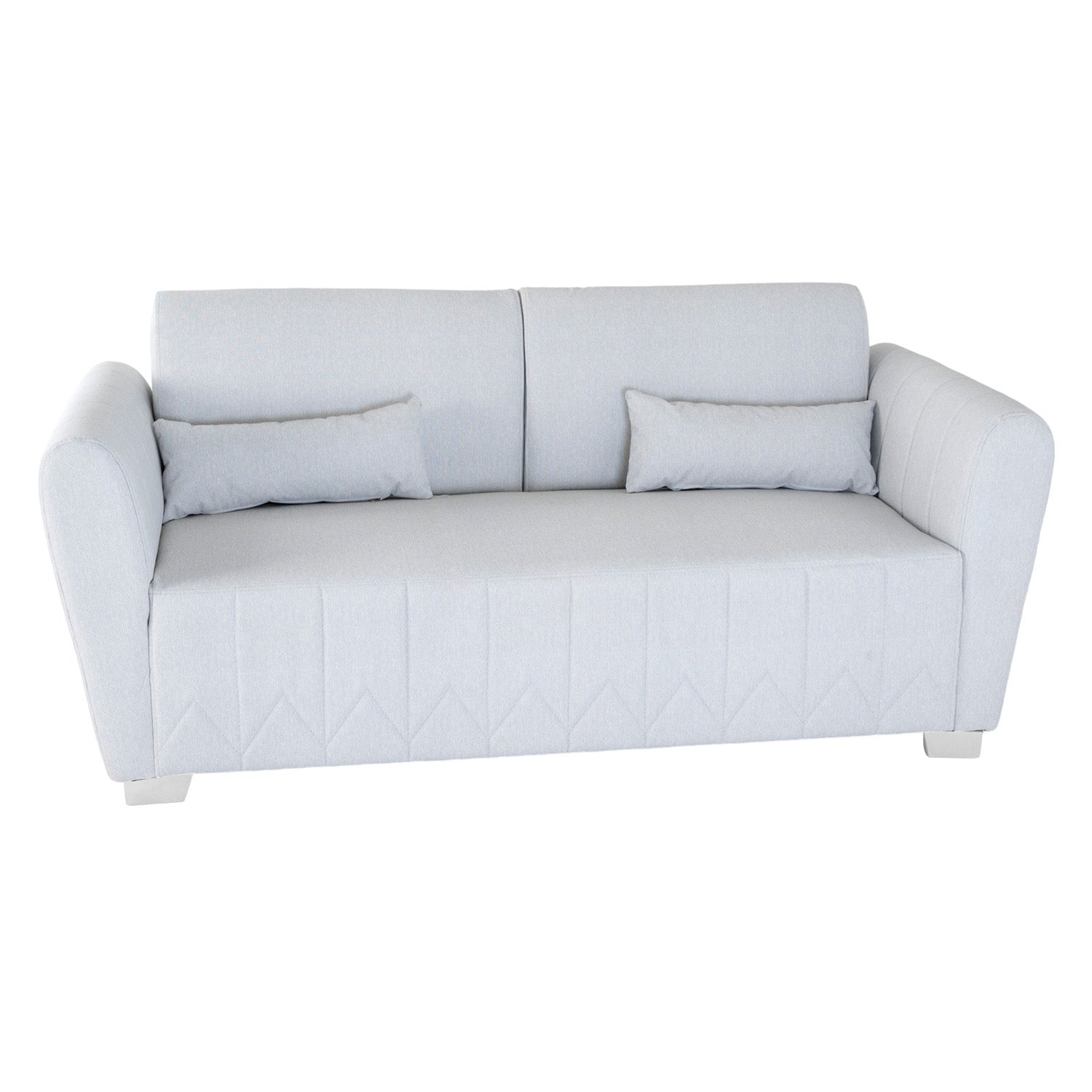 Juego de Sala Noah Eurocuero Gaira Gris, Plata