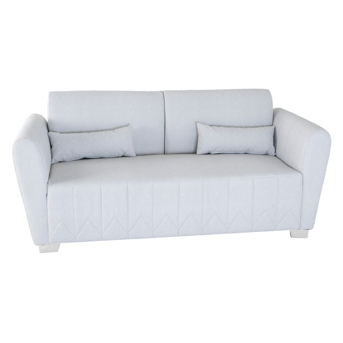Juego de Sala Noah Eurocuero Gaira Gris, Plata
