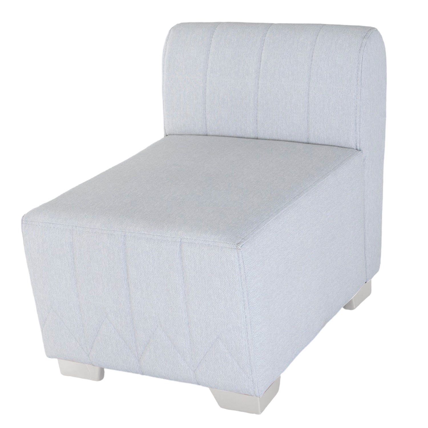Juego de Sala Noah Eurocuero Gaira Gris, Plata