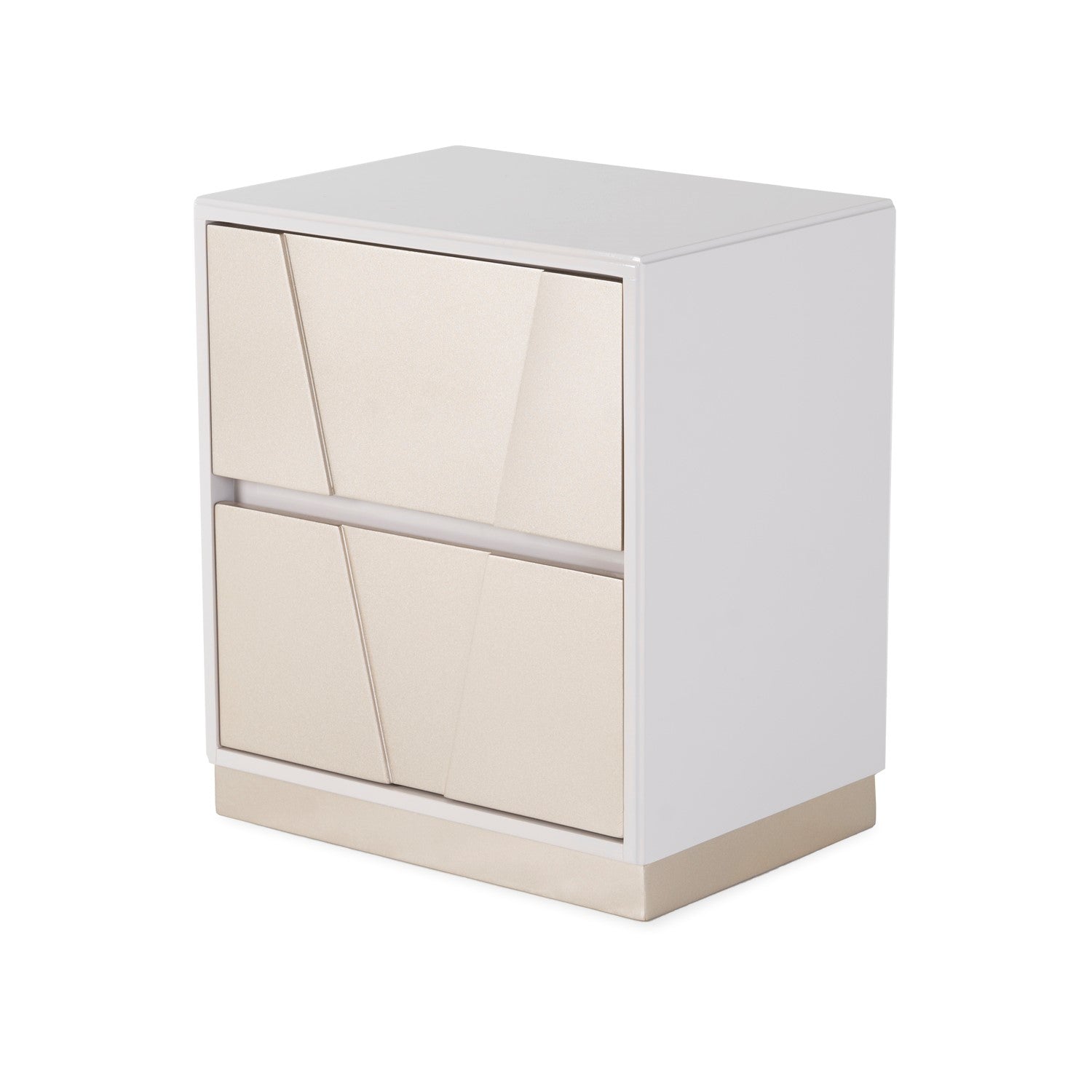 Mesa de Noche Monaco Taupe, Champaña