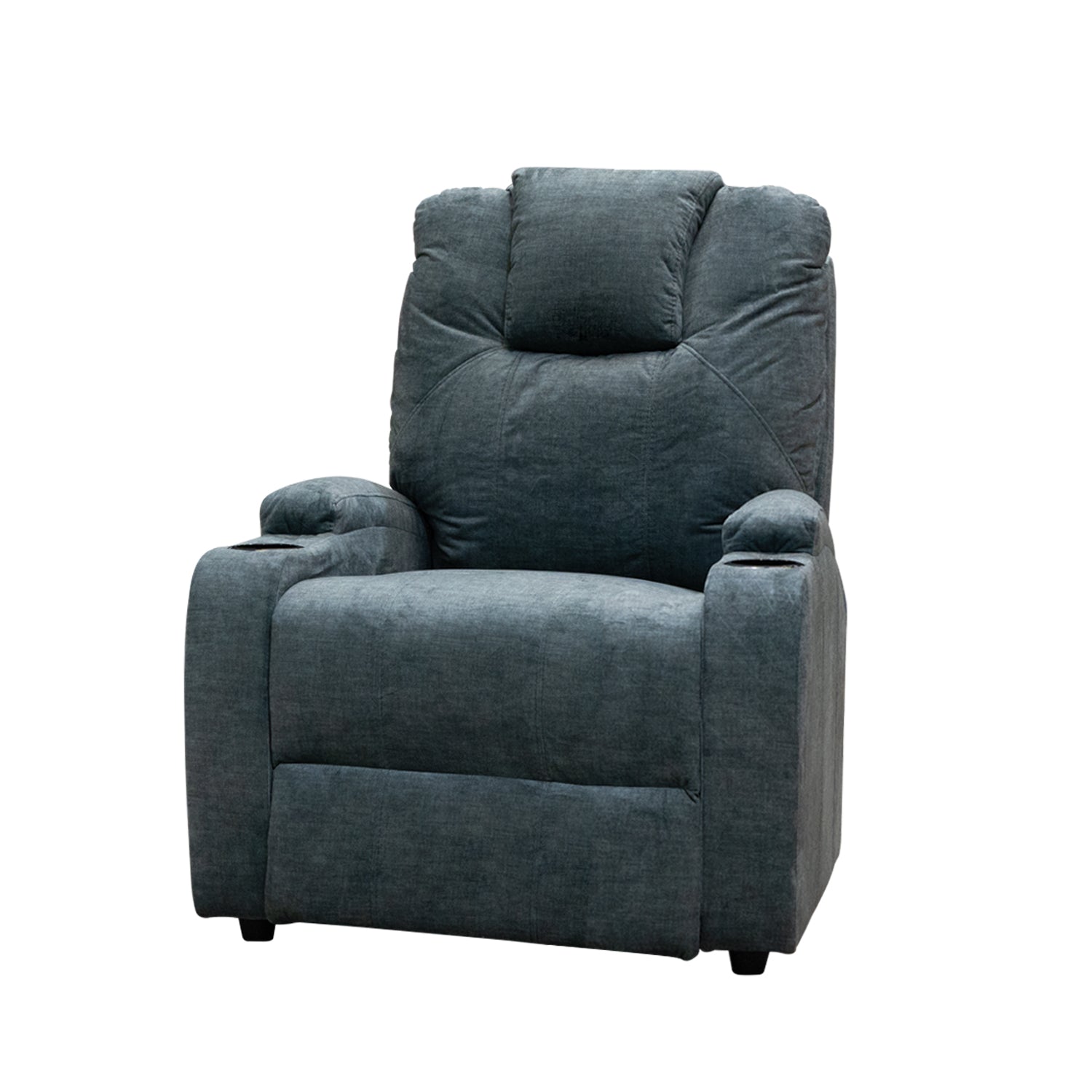 Sillón Reclinable Matti Velvet Atlas Verde