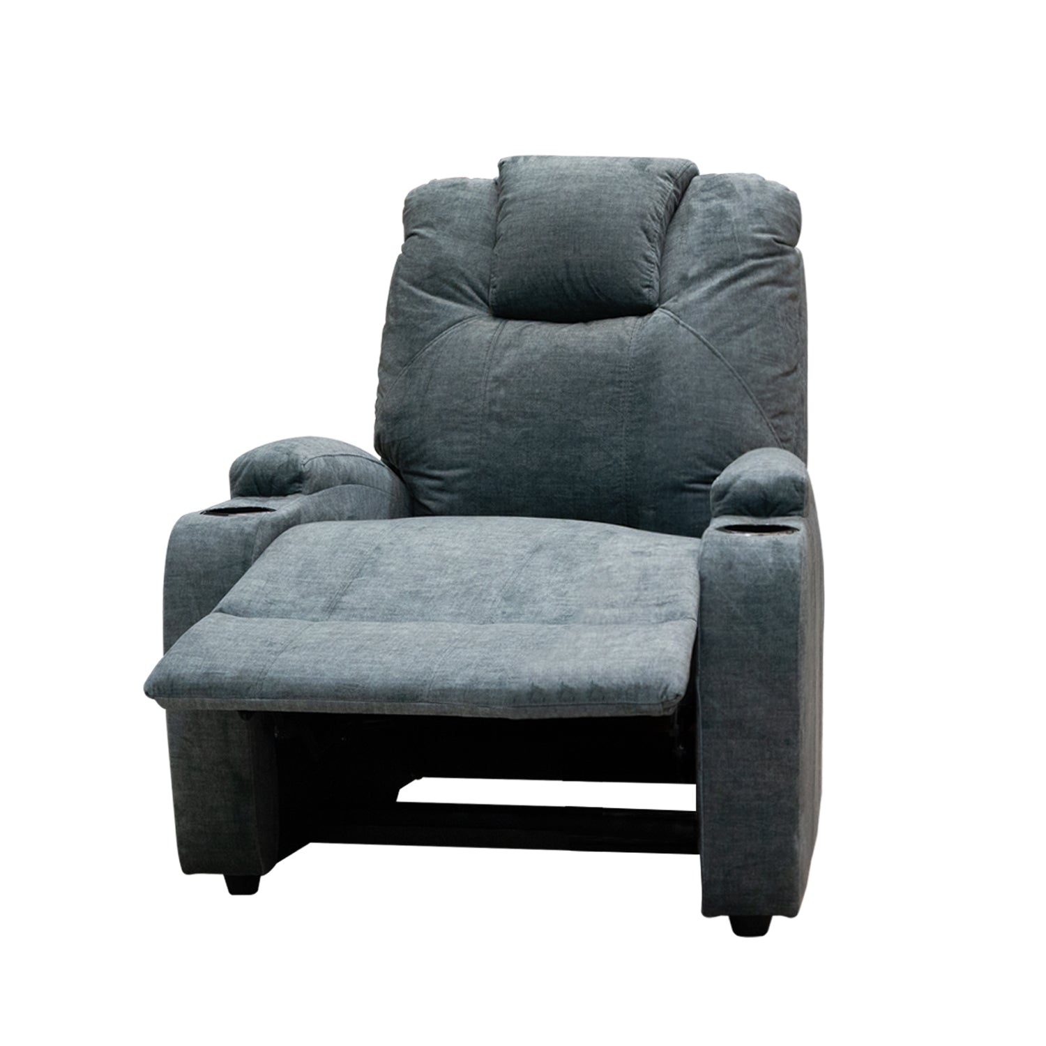 Sillón Reclinable Matti Velvet Atlas Verde