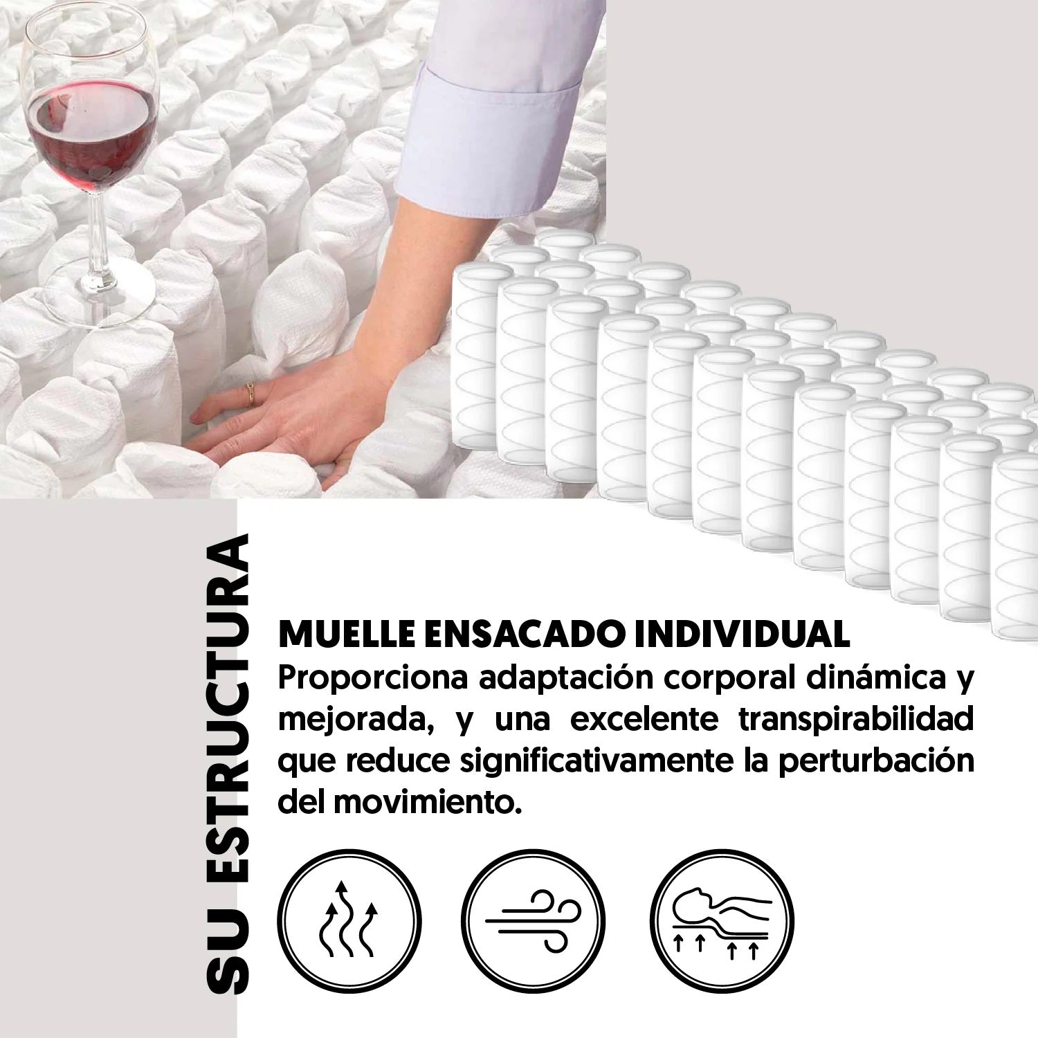 Colchón Doble Siesta Orthopedic (Garantia 9 años)