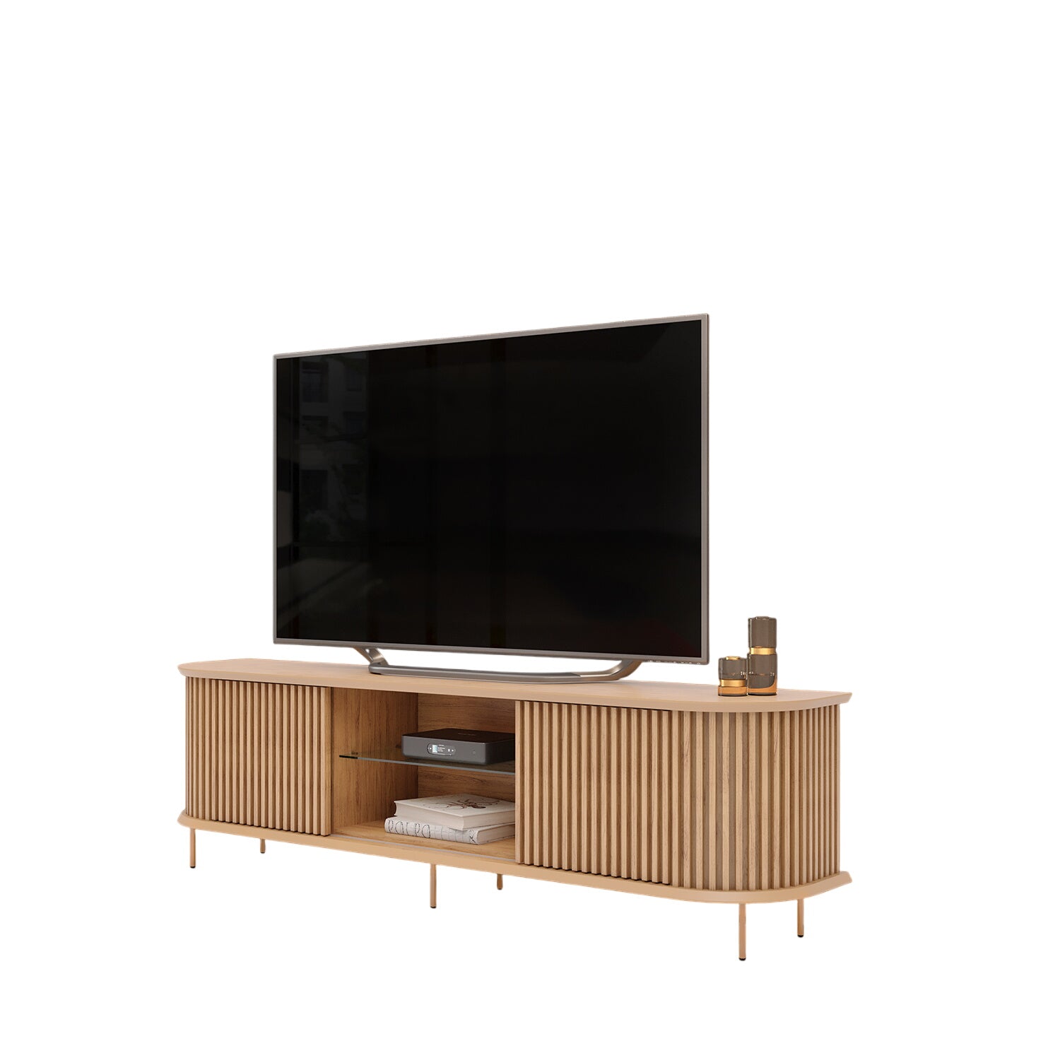 Mesa De Tv Frizz 218X62X45 Natural