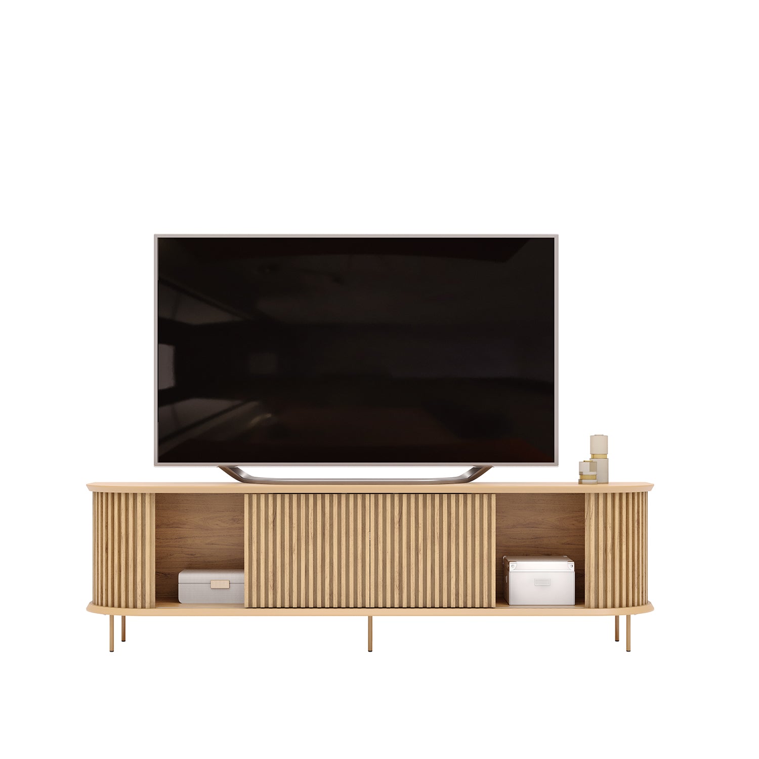 Mesa De Tv Frizz 218X62X45 Natural