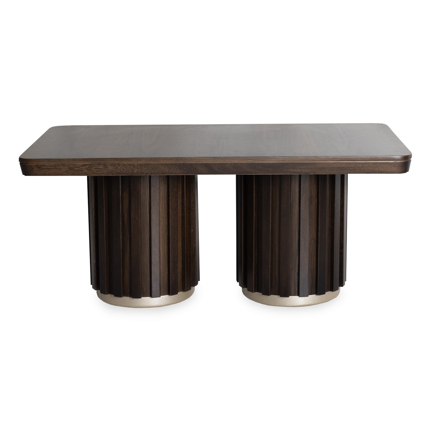 Mesa De Centro Nicole Natural Oscuro, Champaña