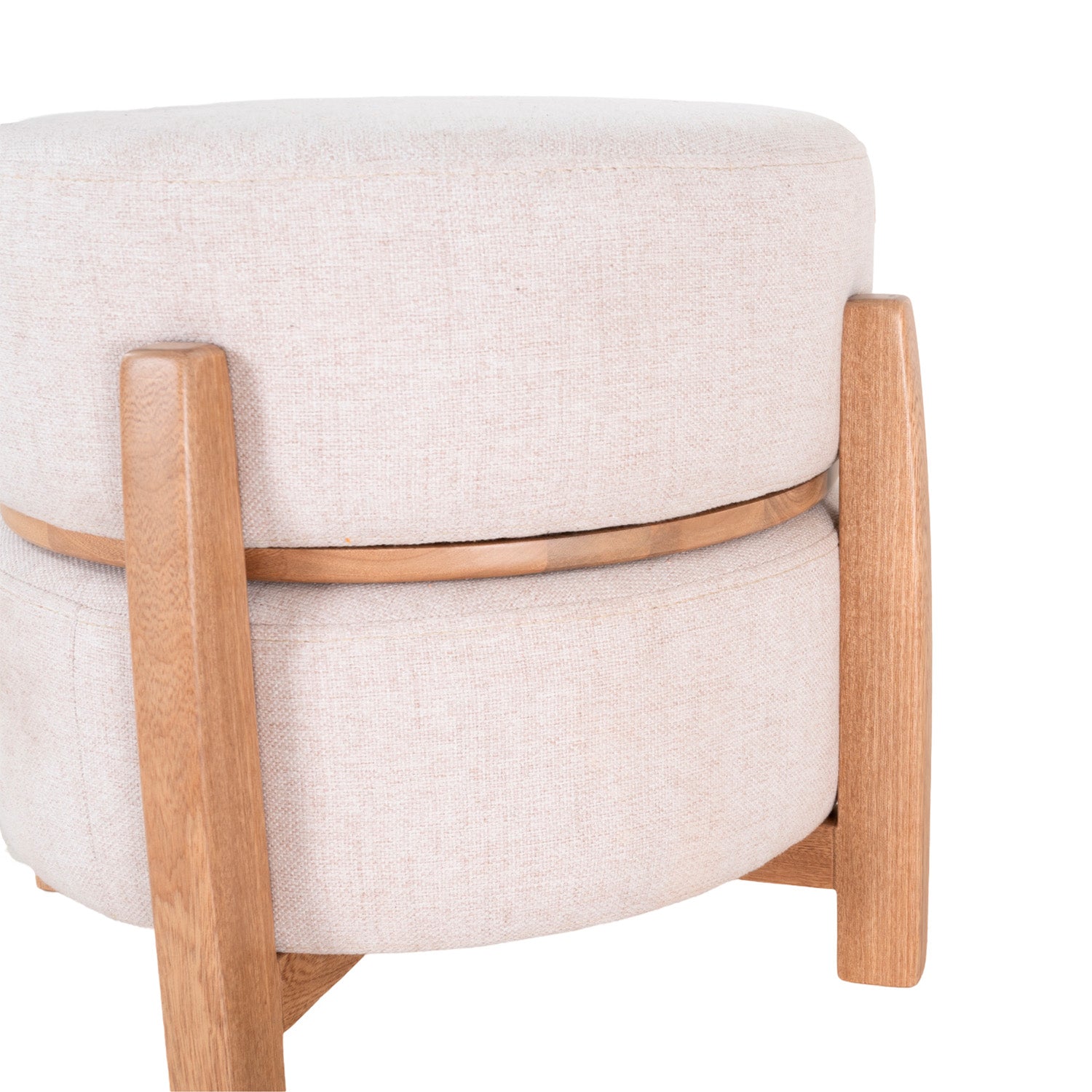 Puff Ozzy Chalet Beige, Natural