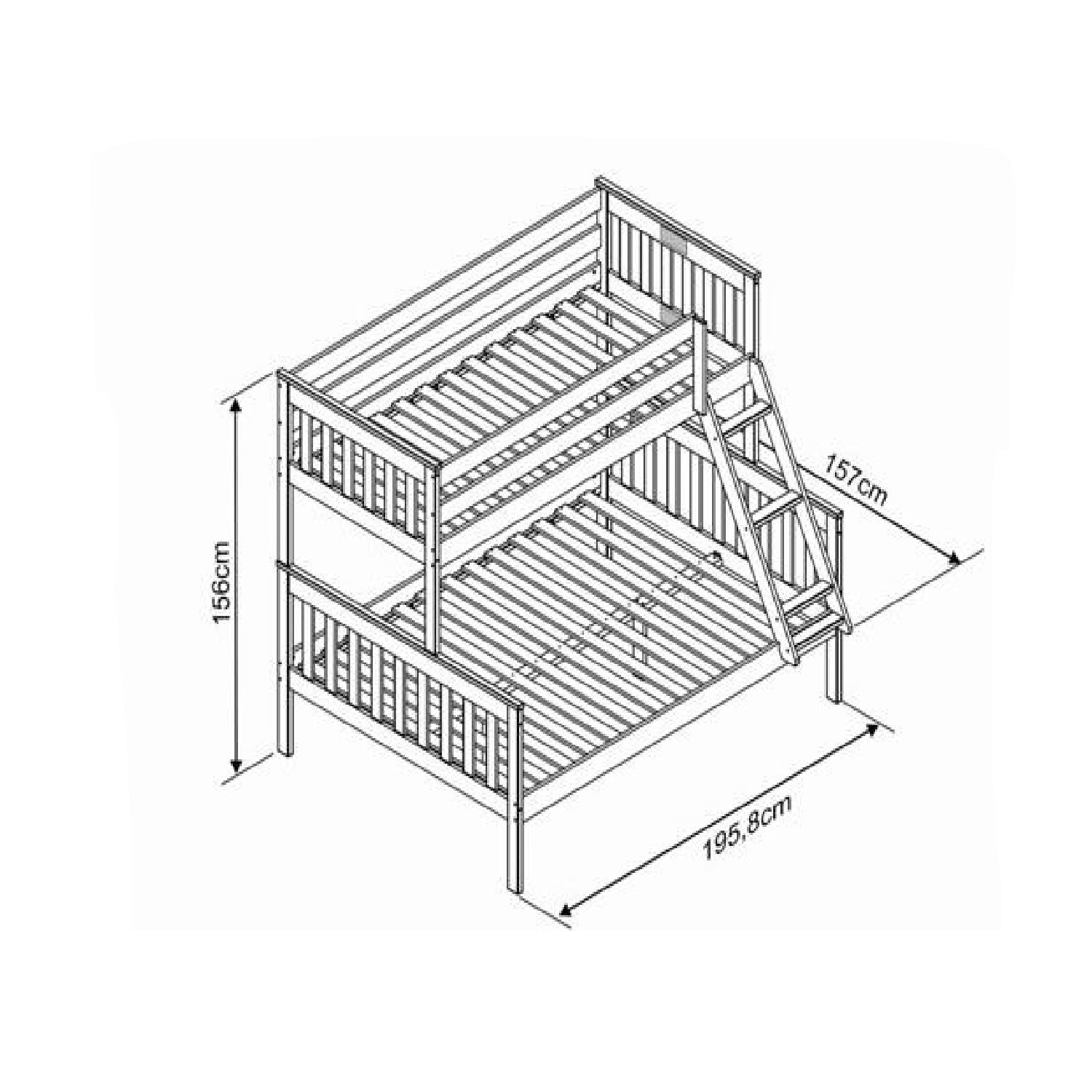 Camarote Mixto 0.90-1.40 Oxford Natural
